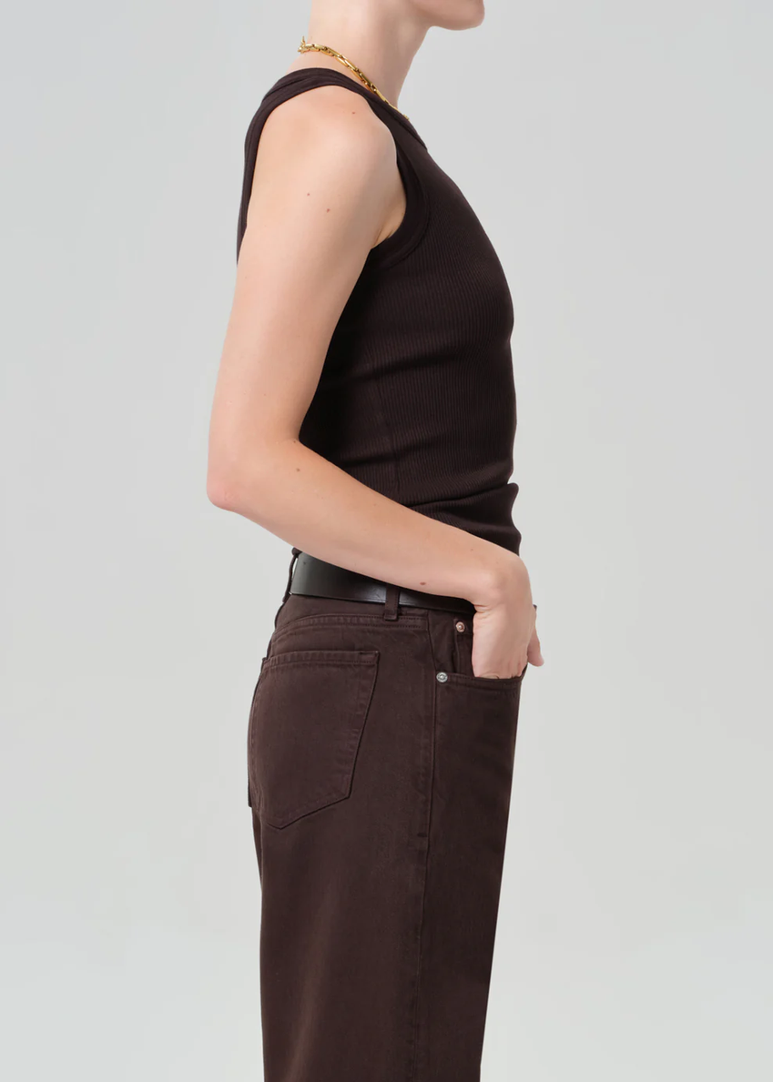 CITIZENS OF HUMANITY Isabel Tank Top in Brown