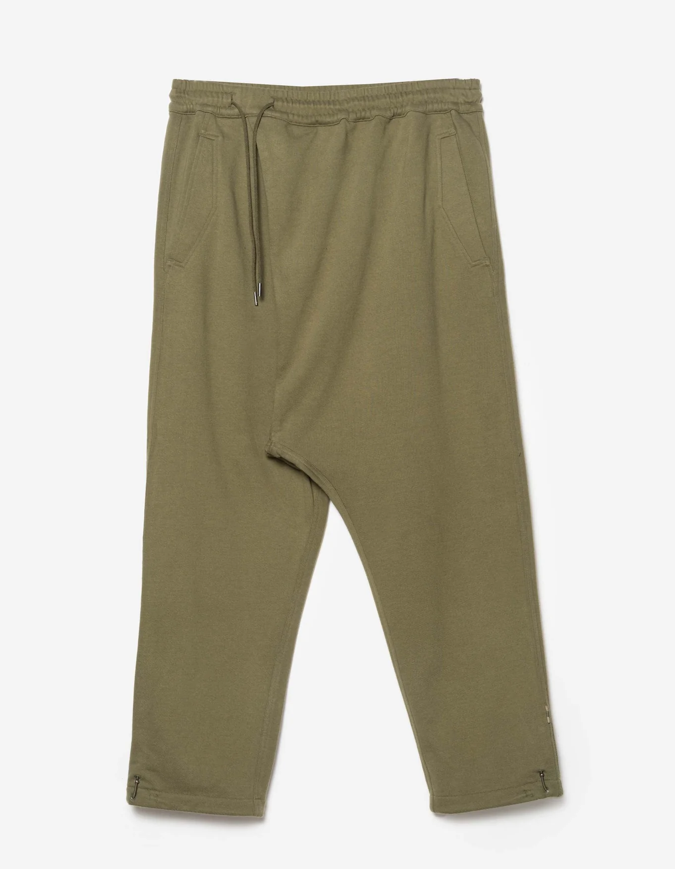MAHARISHI 7091 Bering Strait Asym Sweatpants in Olive