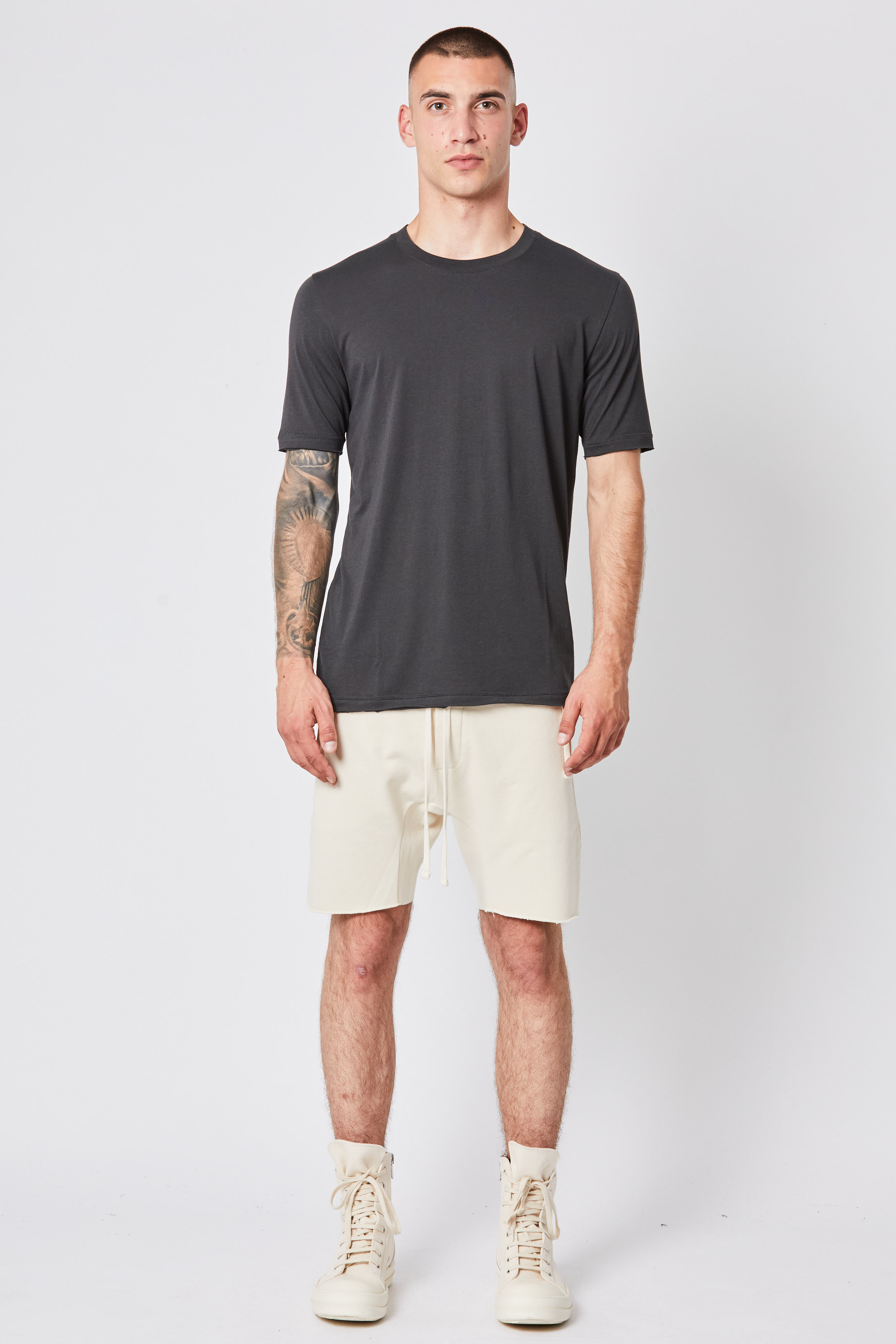 Thom Krom T-Shirt in Graphite