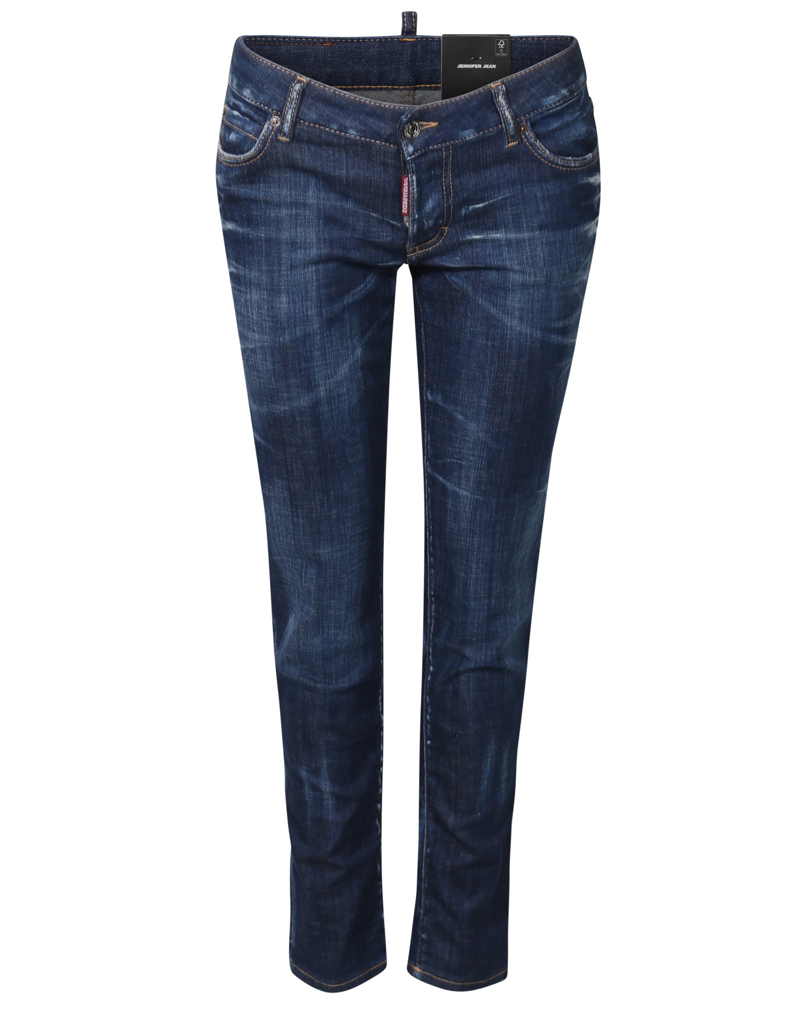 DSQUARED2 Jennifer Jeans in Washed Dark Blue