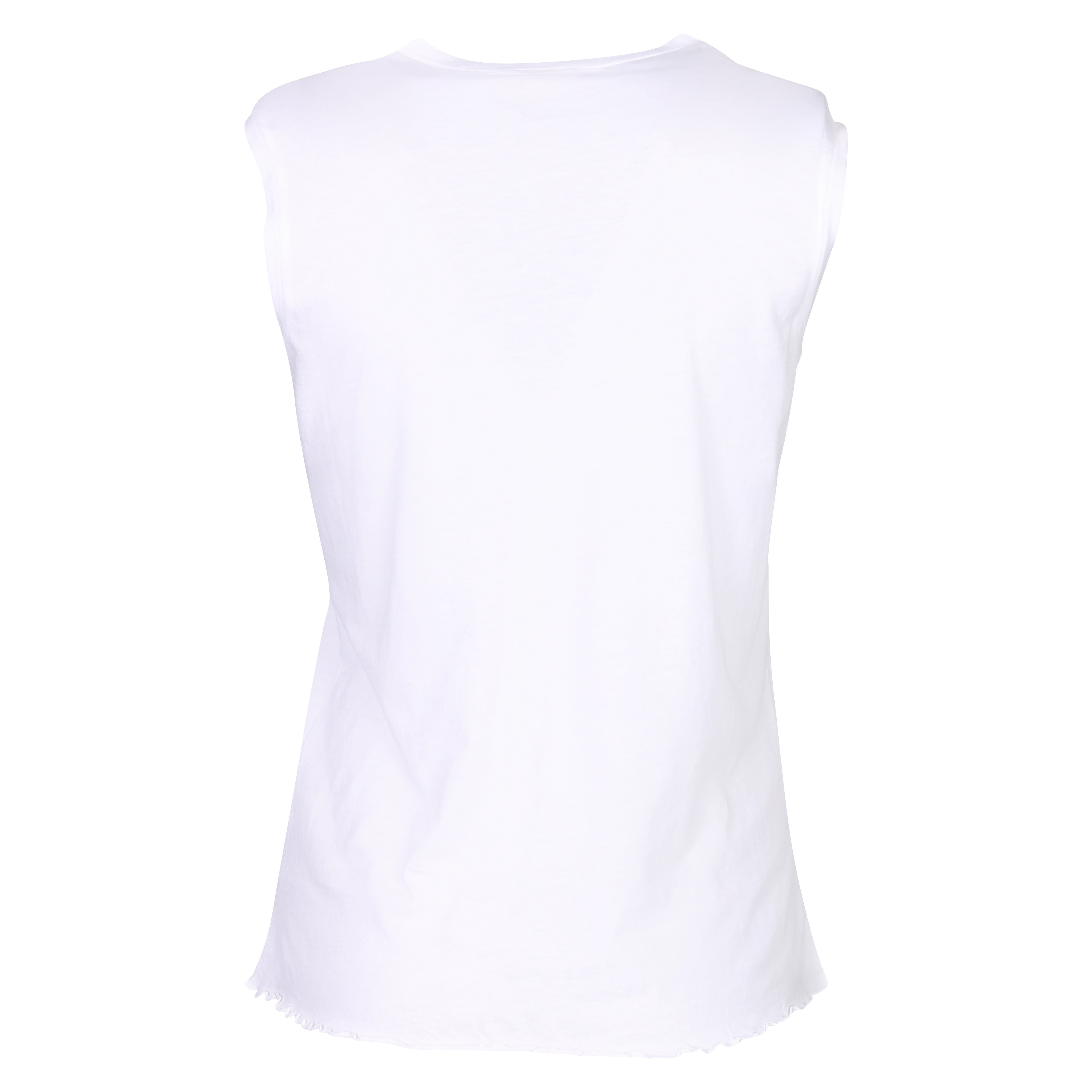 Nili Lotan Muscle Tee in White XS