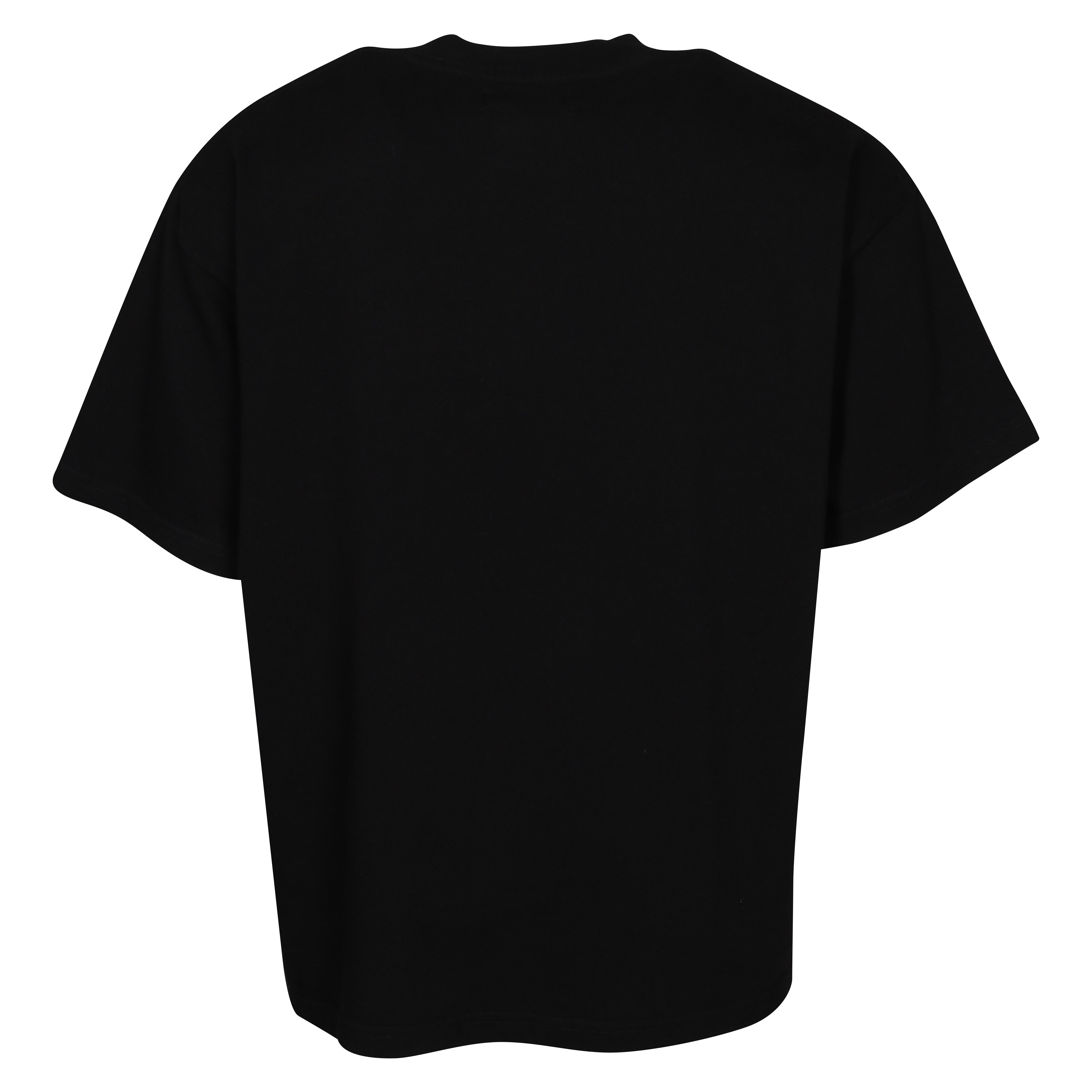 Represent Shark T-Shirt in Jet Black