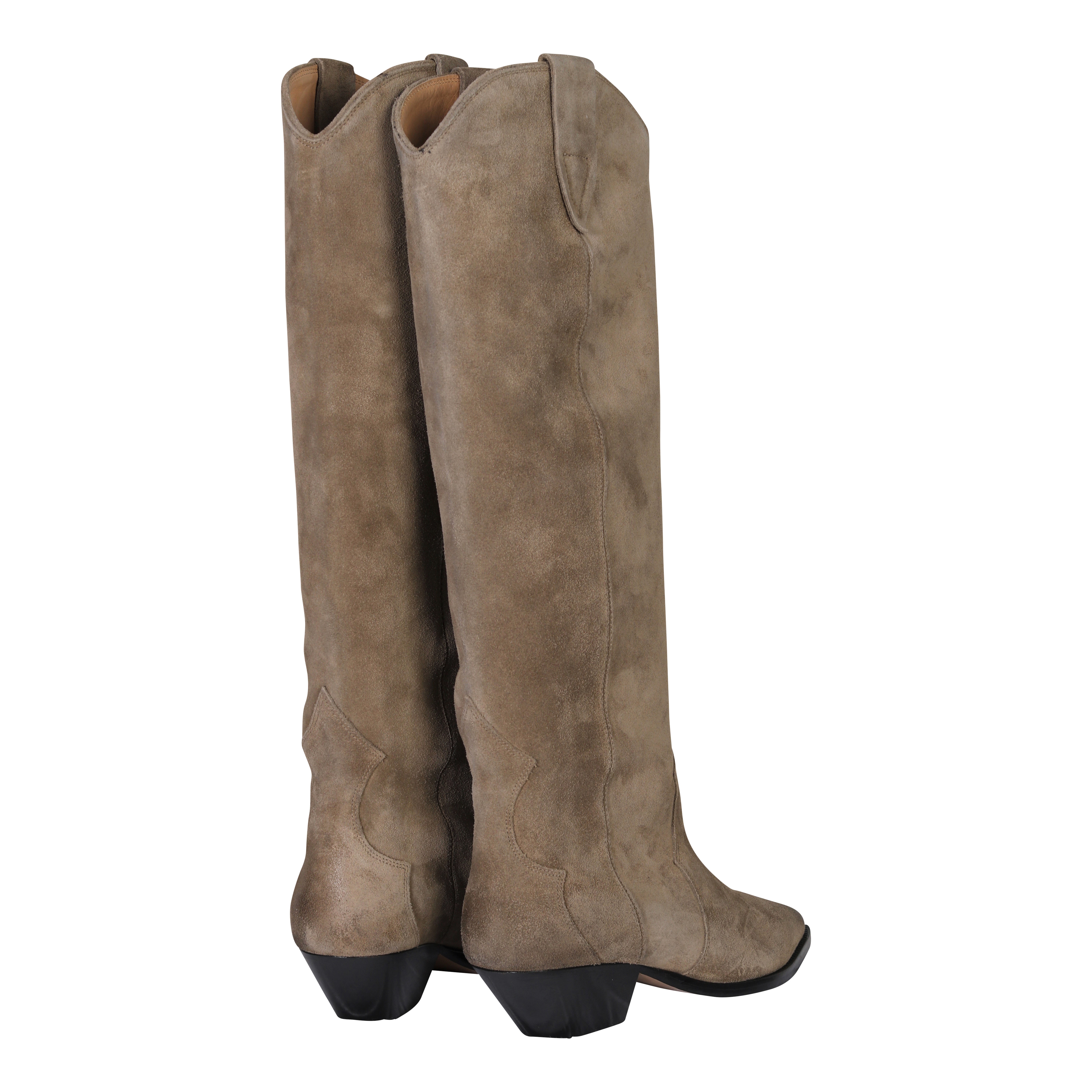 Isabel Marant Denvee High Boots in Taupe