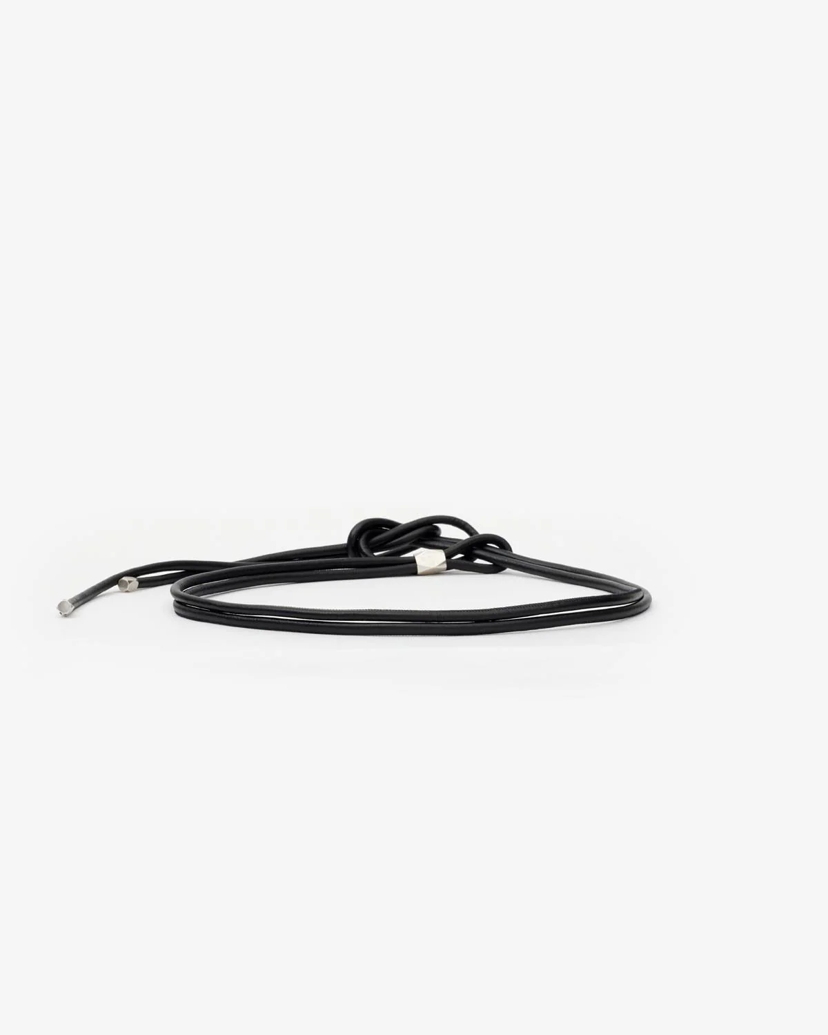 ISABEL MARANT Silvia Belt in Black/Silver