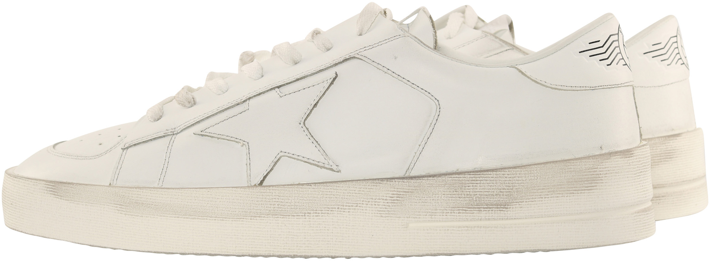 Golden Goose Sneakers Stardan White Leather