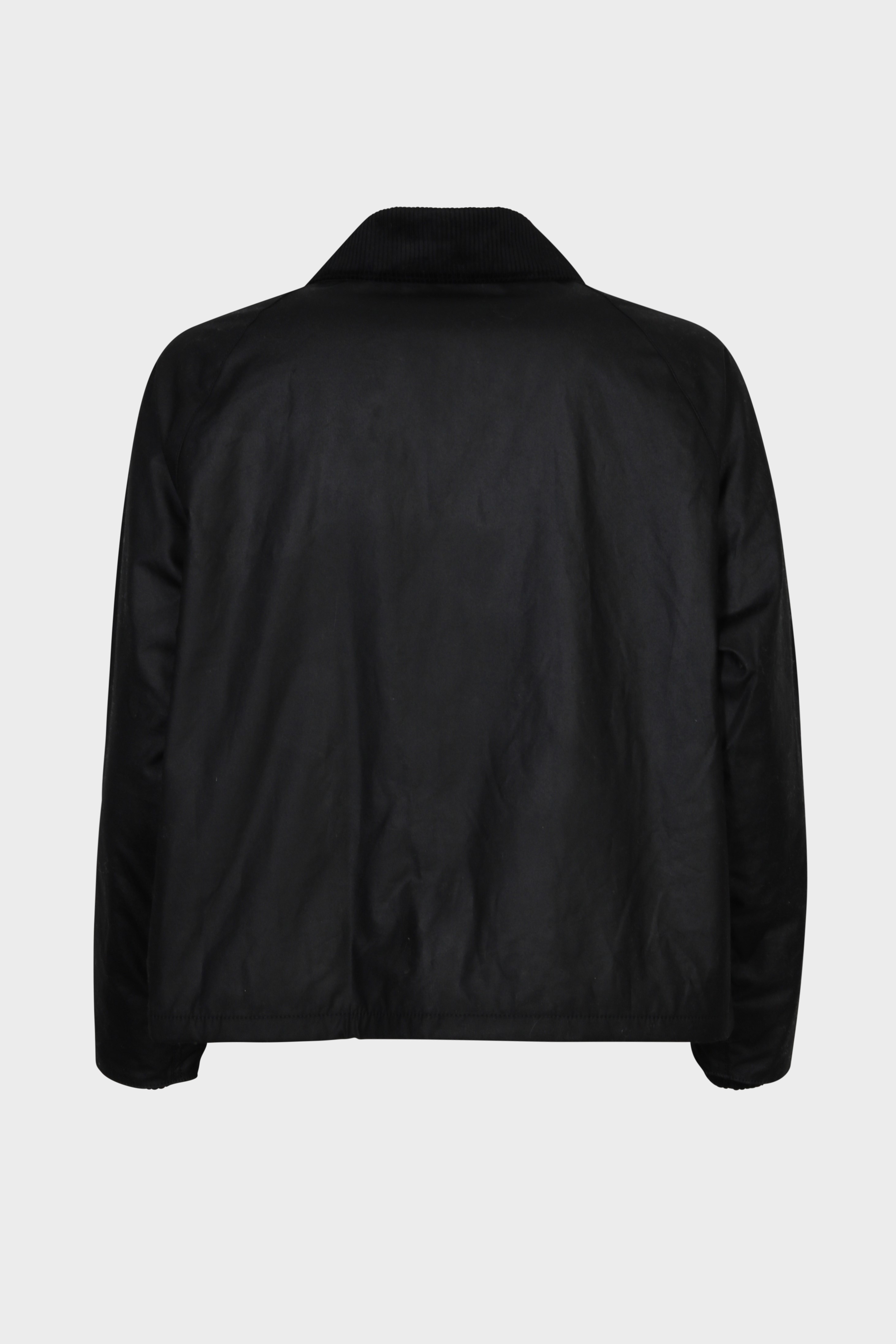 NILI LOTAN Brinley Waxed Short Parka in Black M