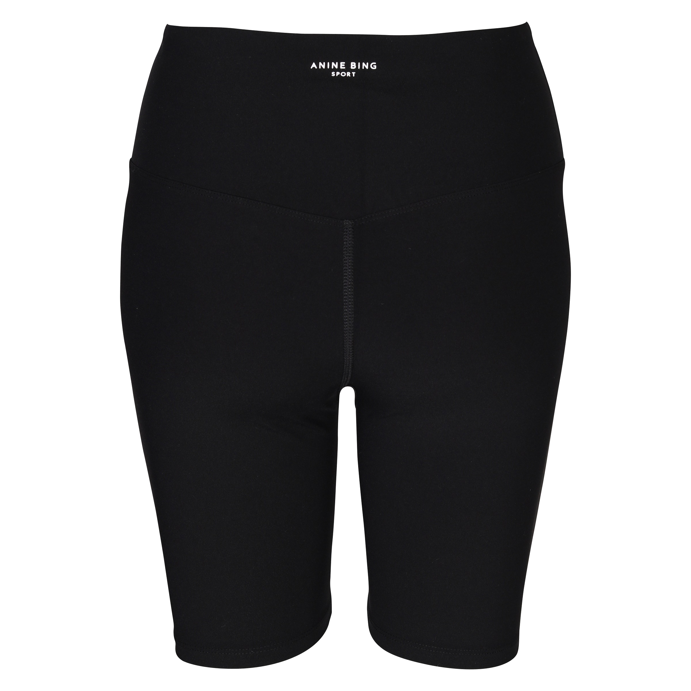 Anine Bing Blake Biker Short in Black