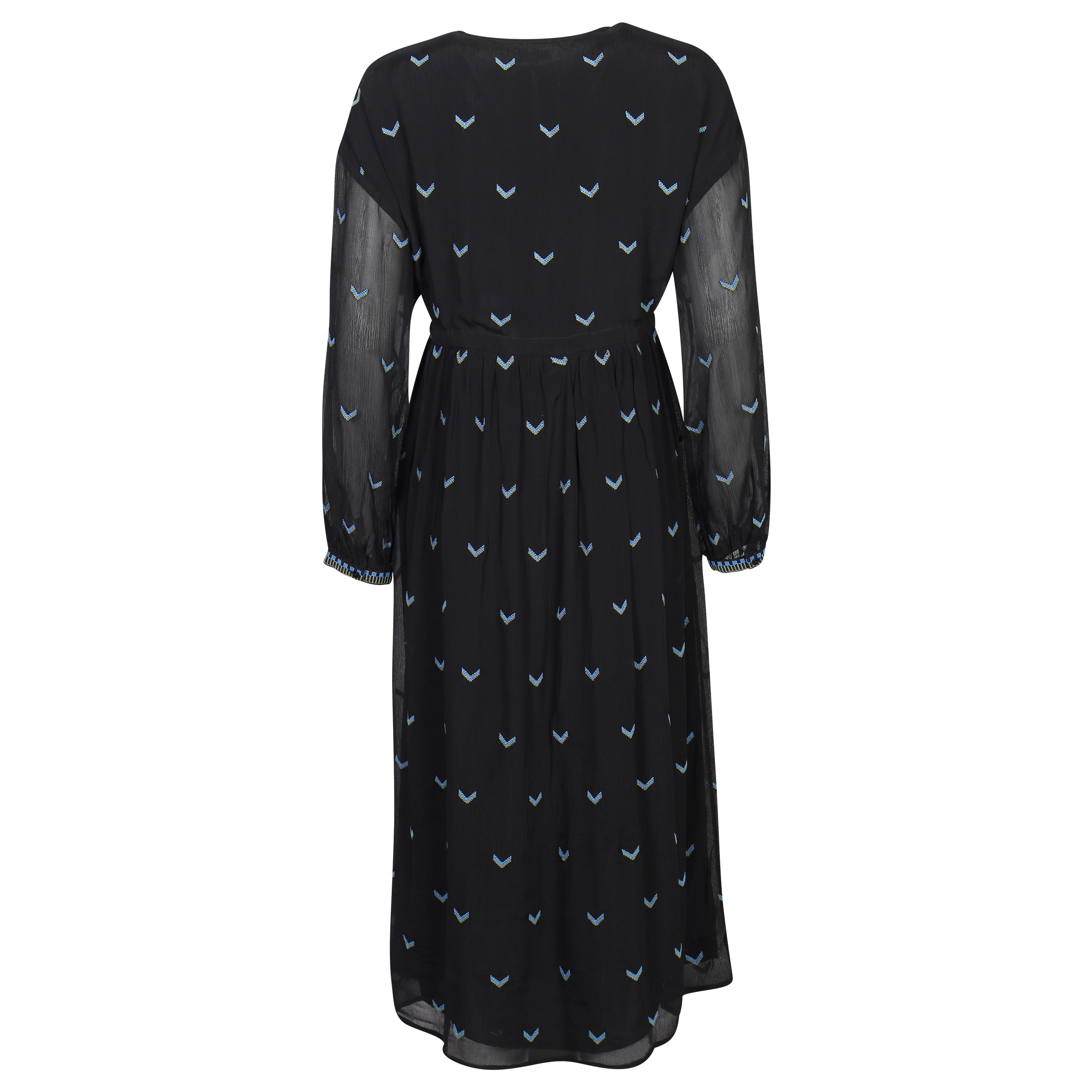 Lala Berlin Dress Dessa Black Embroidered