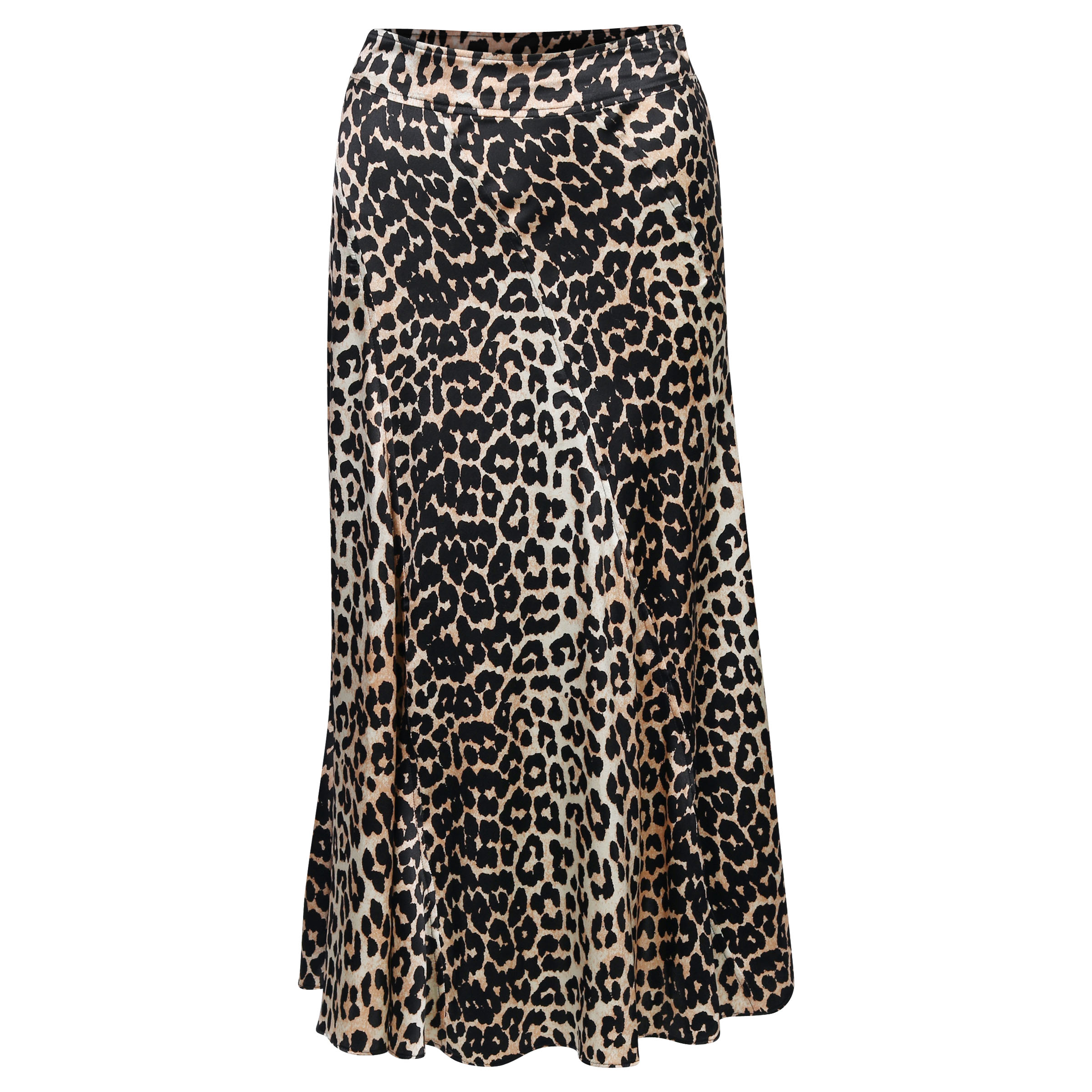 Ganni Silk Skirt Leo