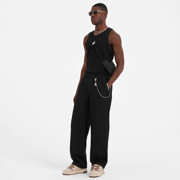 REPRESENT Relaxed Pant in Black S