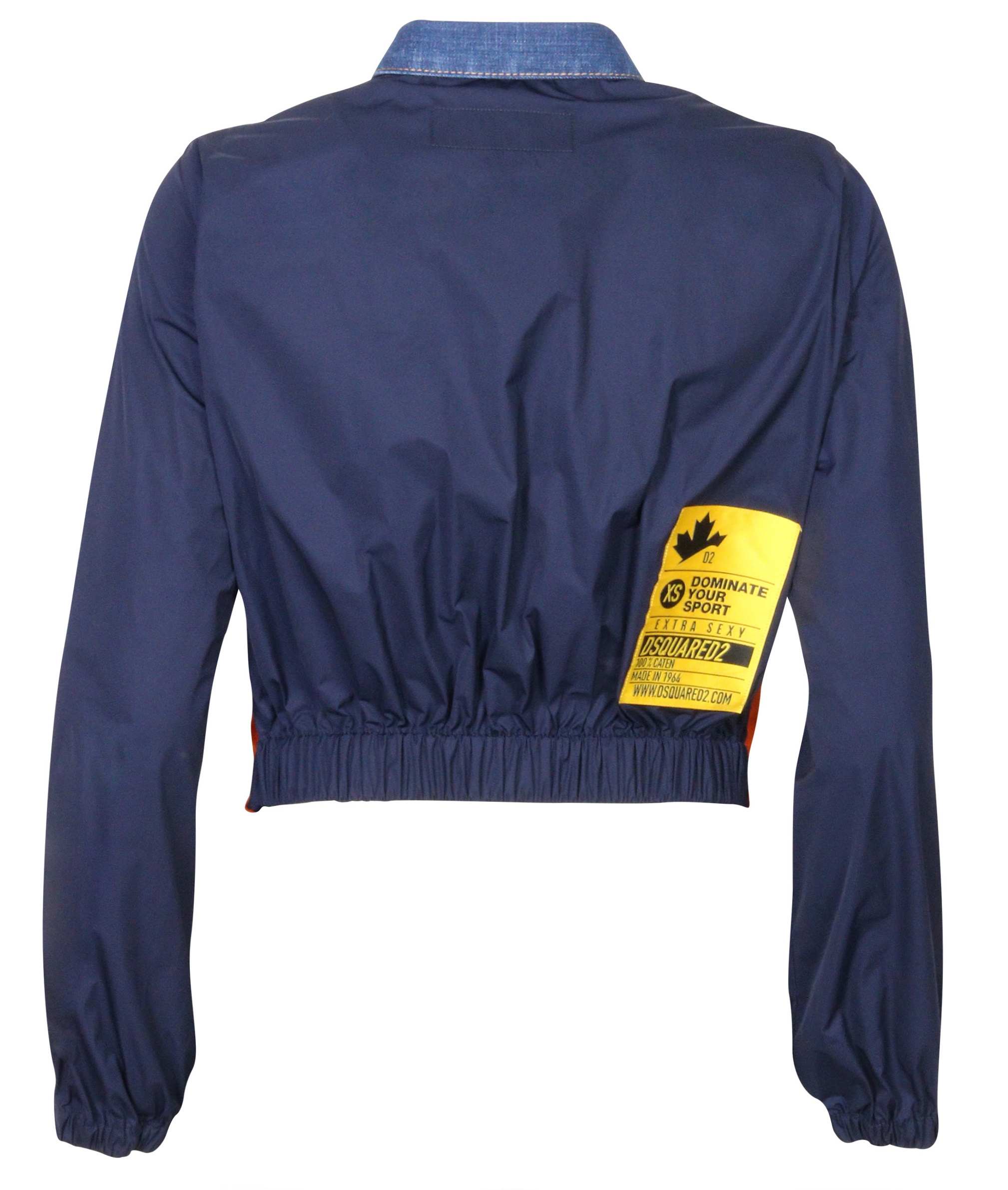 Dsquared Denim/Nylon Jacket Blue