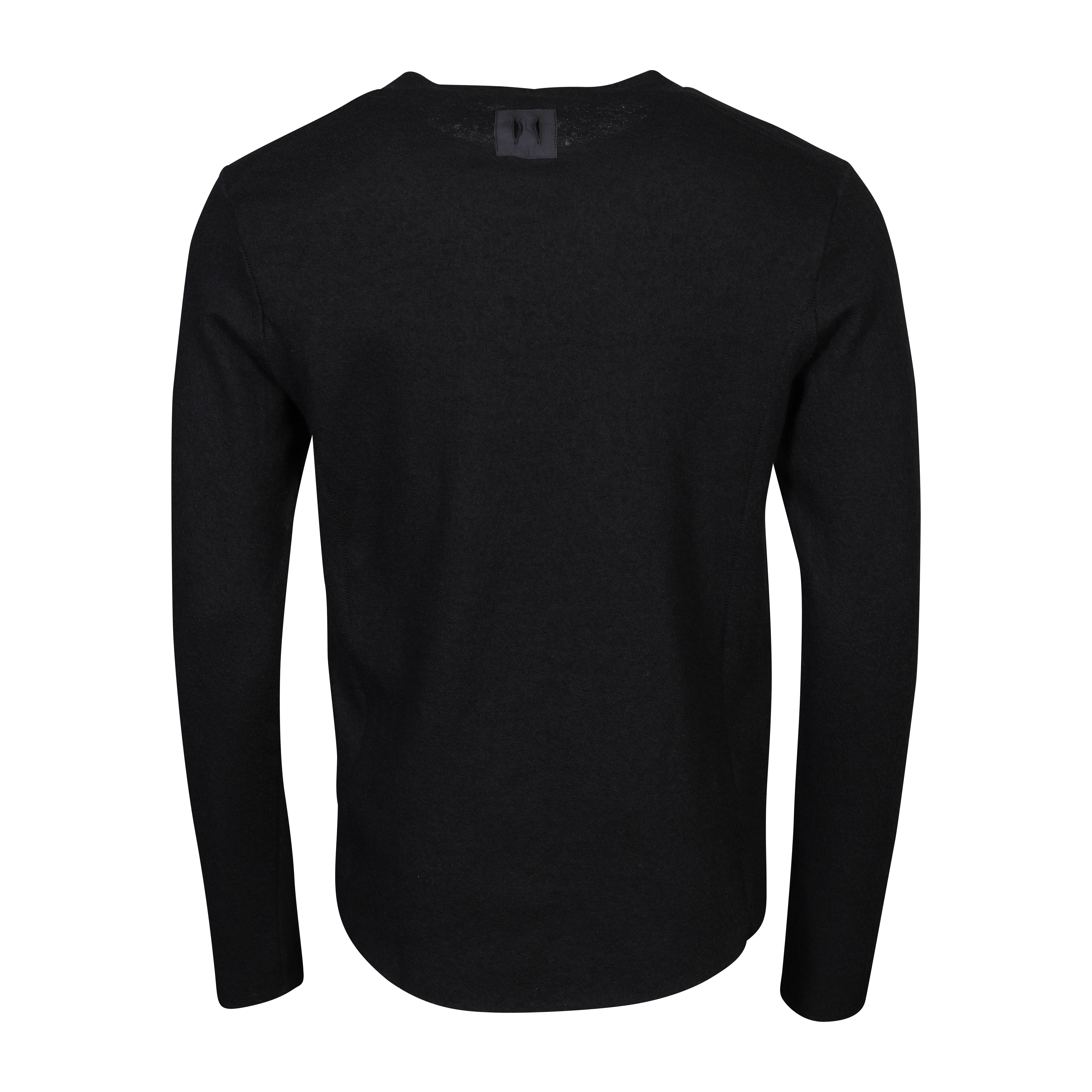 Hannes Roether Knit Pullover in Black
