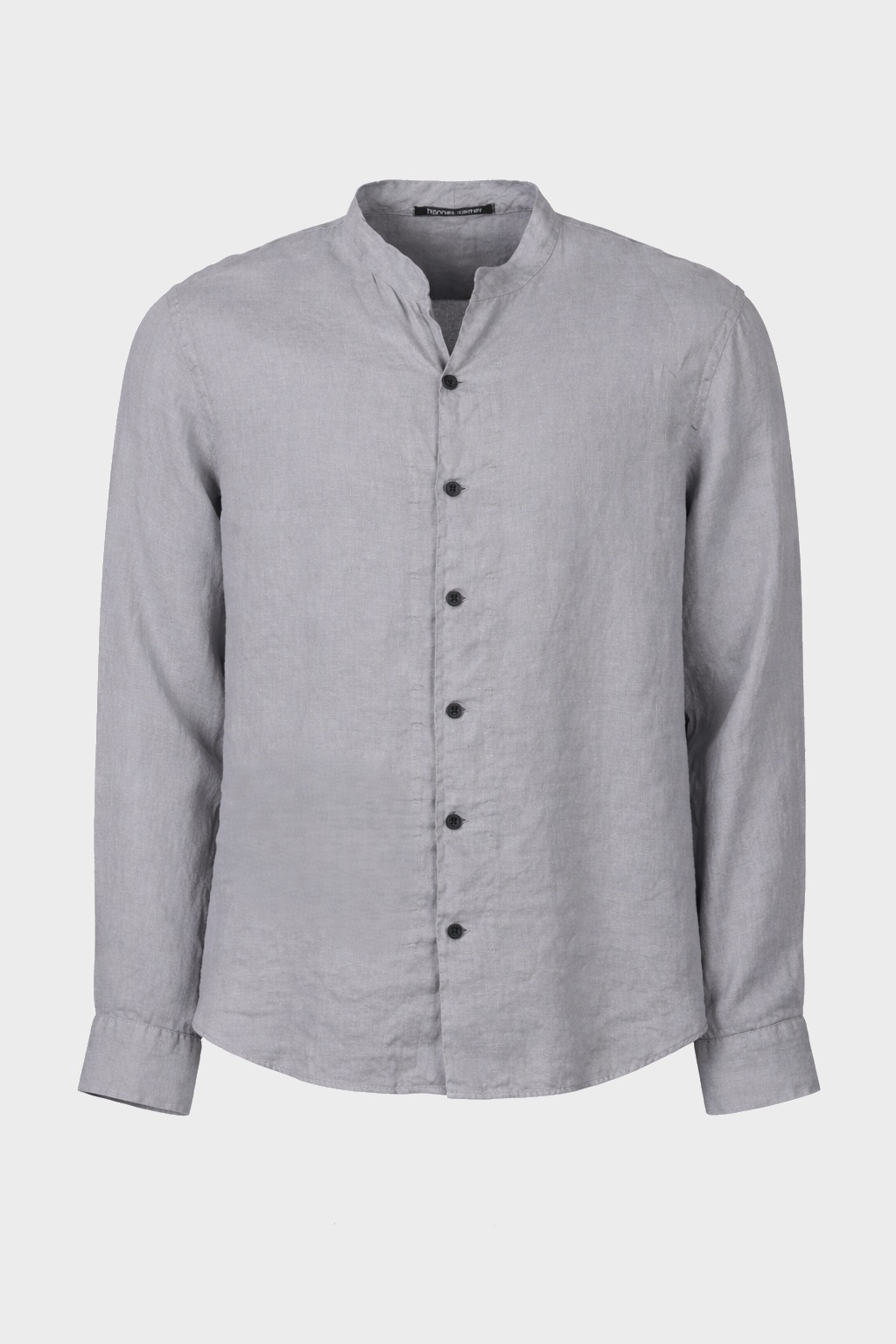 HANNES ROETHER Linen Shirt in Grey