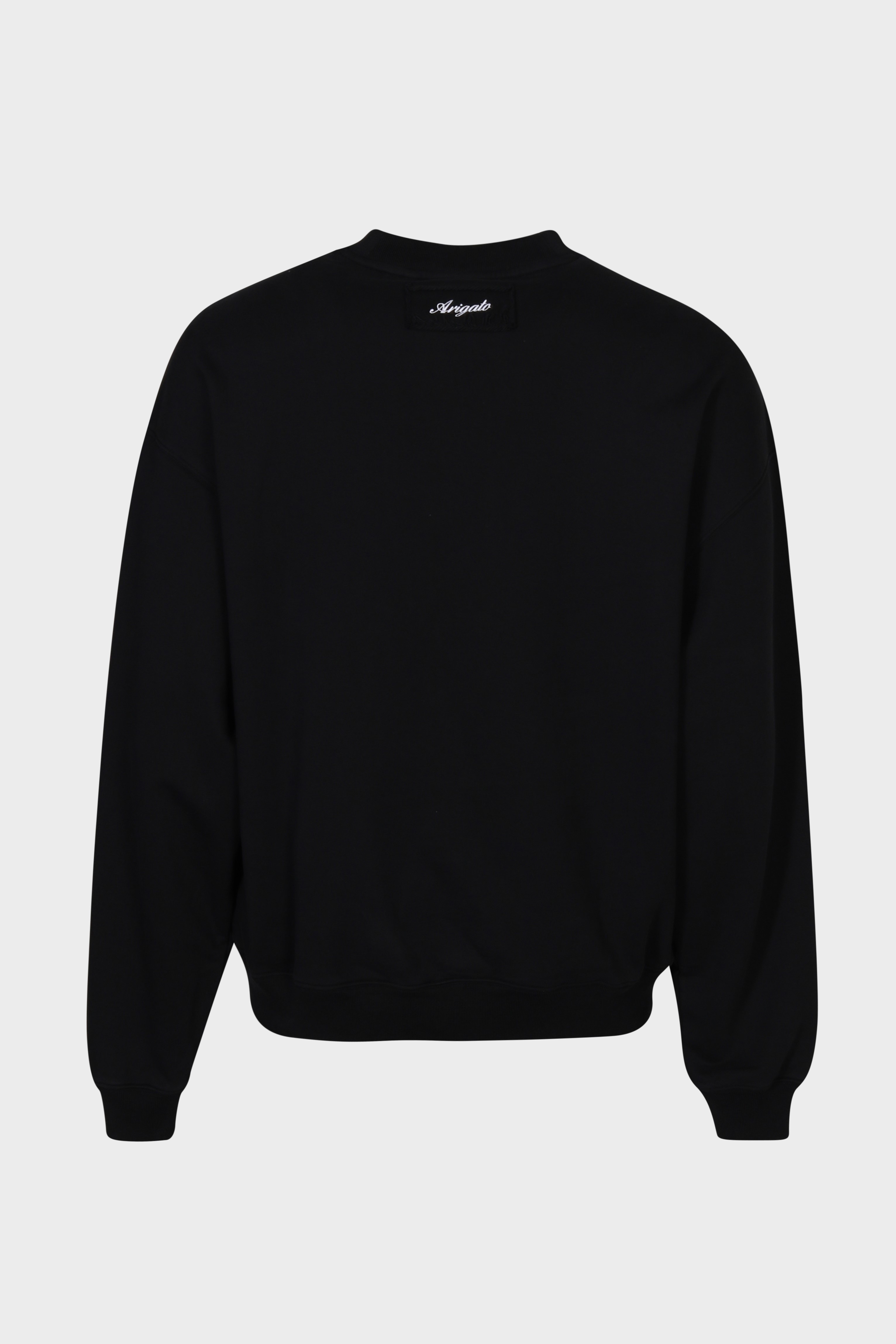 AXEL ARIGATO Vista Distressed Sweatshirt in Black XL