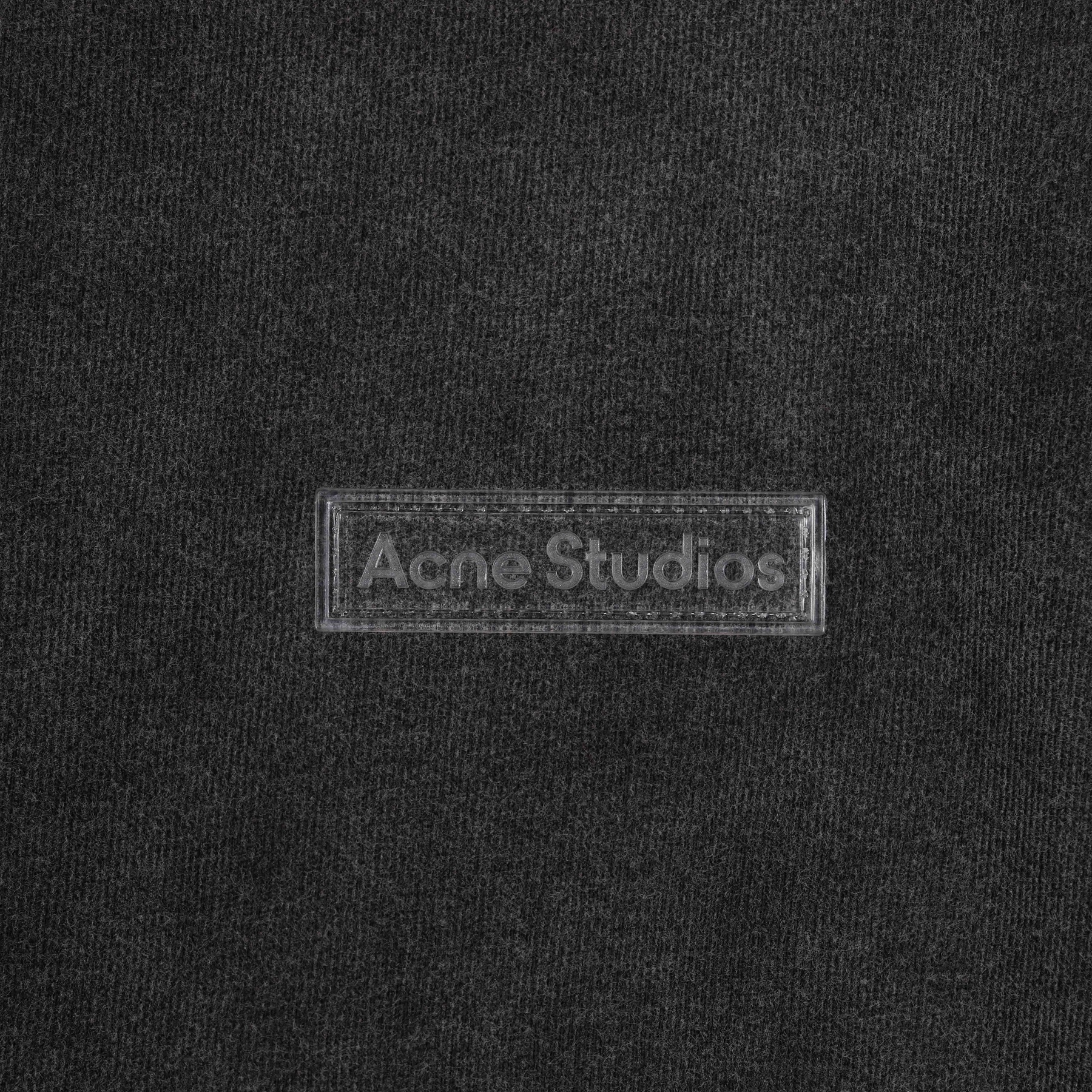Acne Studios Oversize Longsleeve in Faded Black