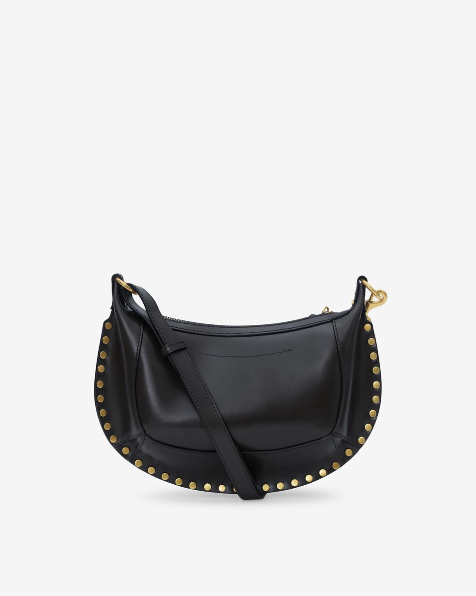 ISABEL MARANT Oskan Moon Shoulder Bag in Black