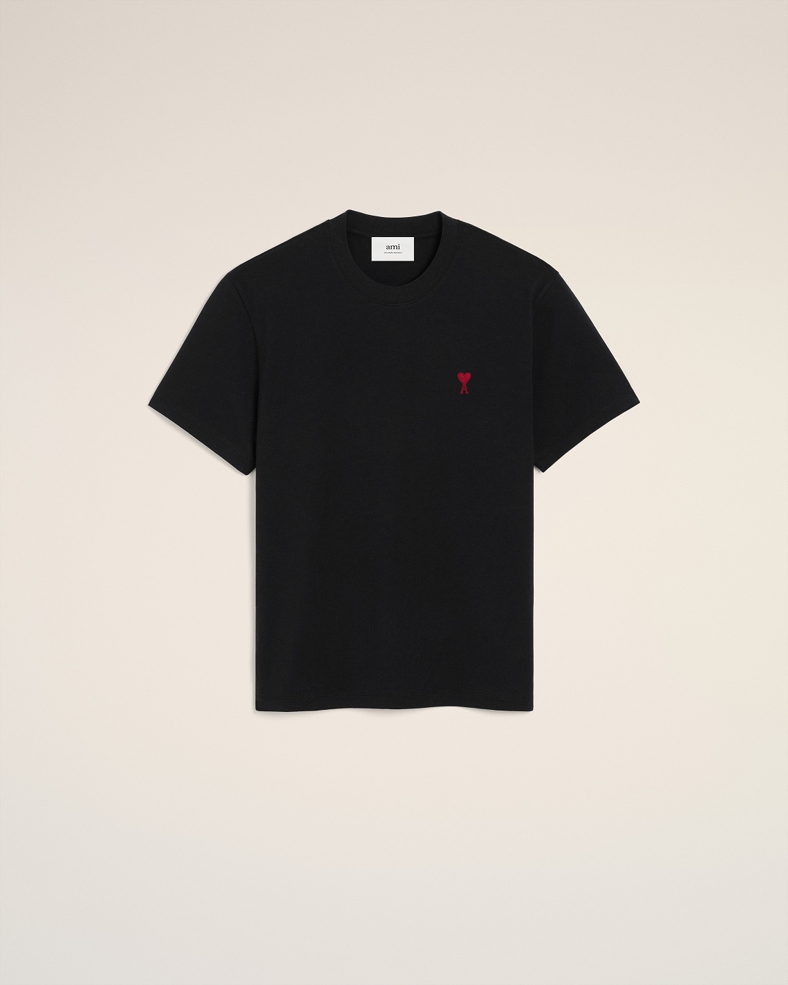 AMI PARIS de Coeur Classic Fit T-Shirt in Black