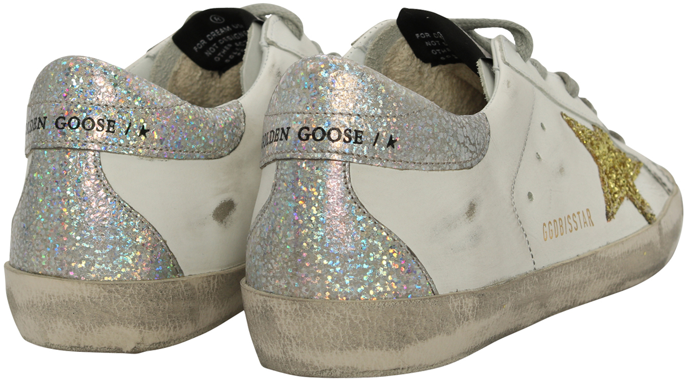 Golden Goose Sneaker Superstar White/Gold Star/Silver Back 36