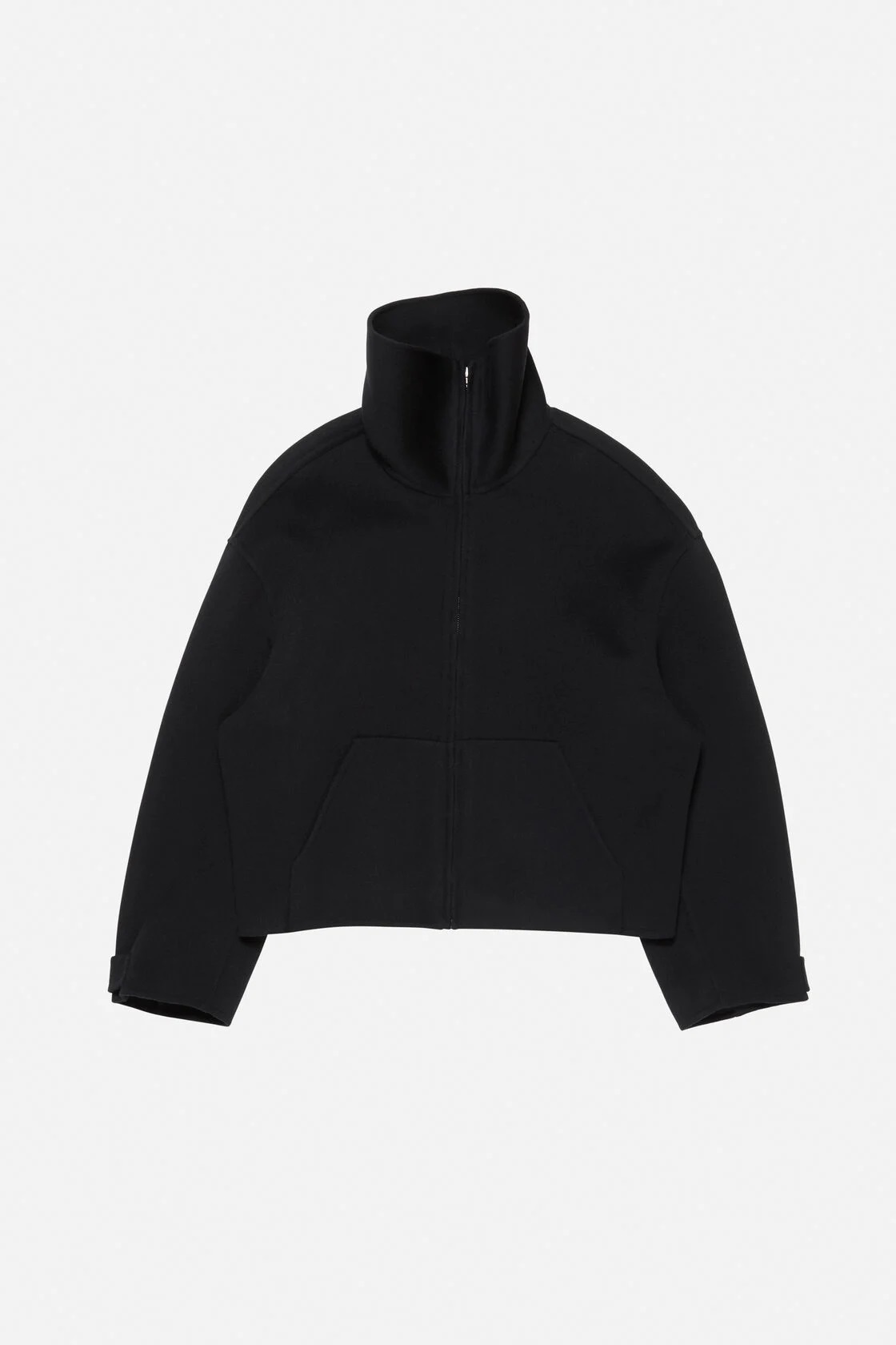 ACNE STUDIOS Boxy Fit Wool Jacket in Black