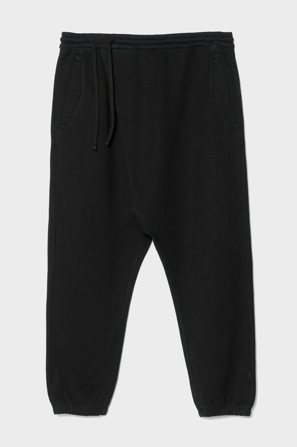 MAHARISHI 5232 Asym Low Hemp Sweatpant in Black XXL