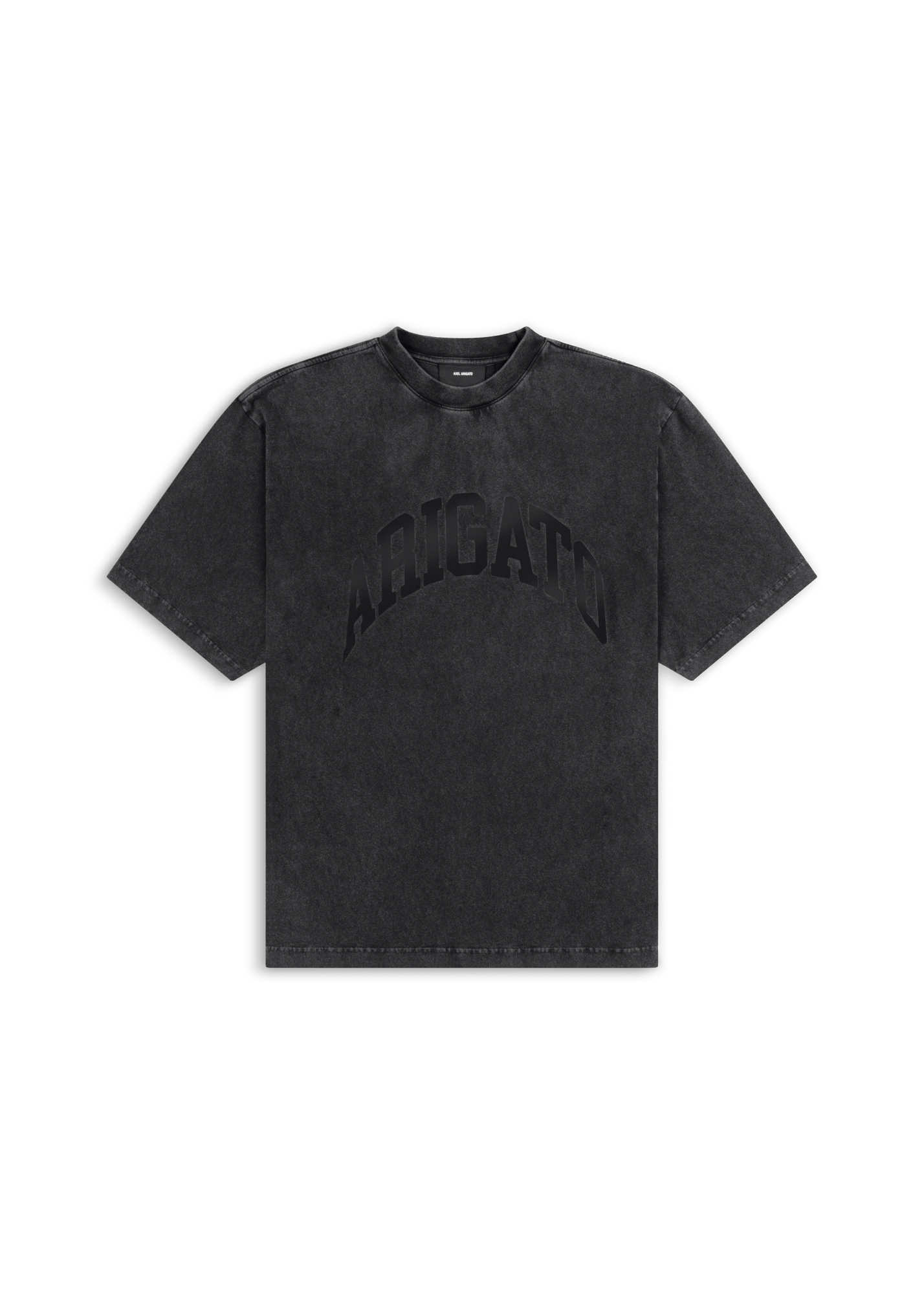 AXEL ARIGATO Link T-Shirt in Washed Black XL