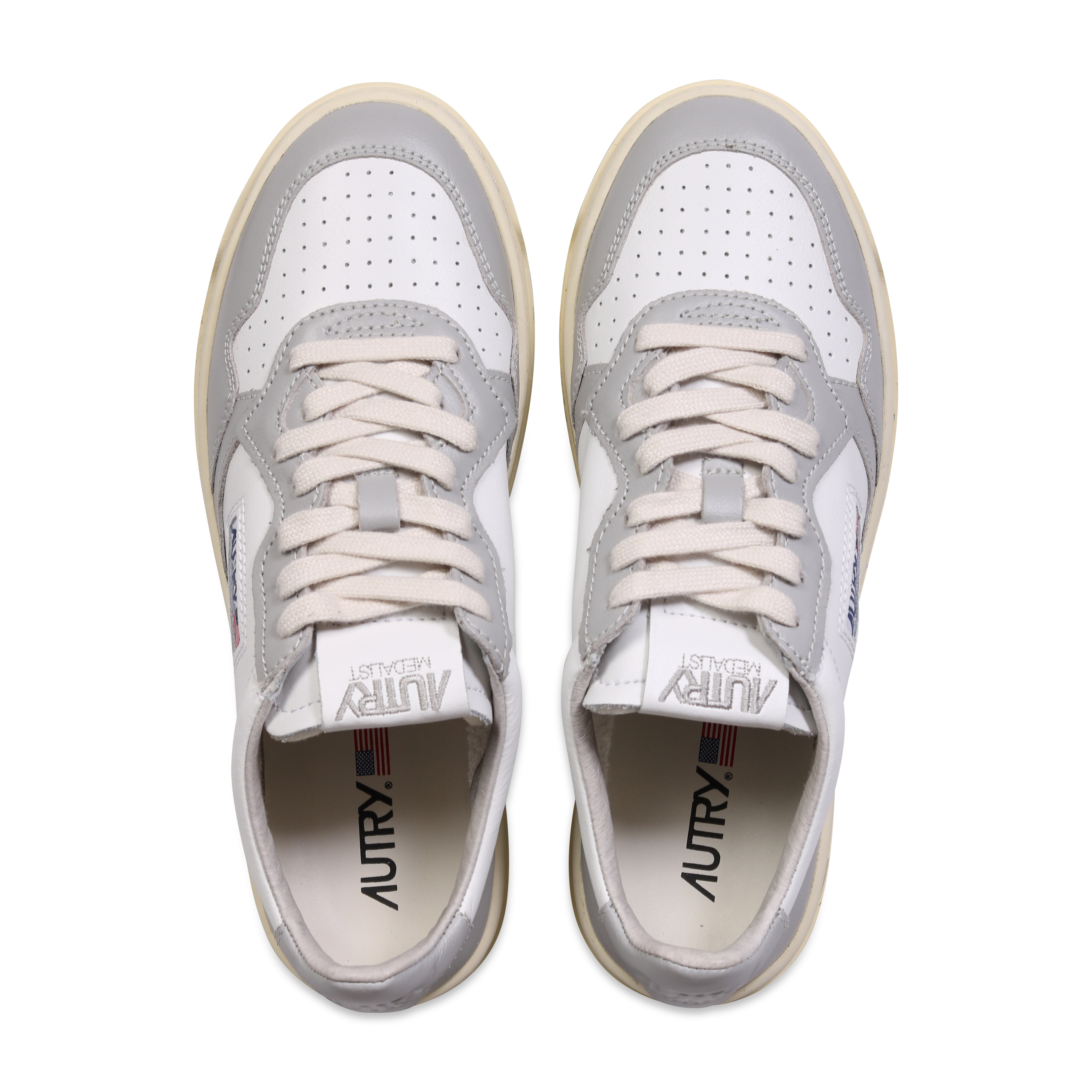 AUTRY ACTION SHOES Low Sneaker White/Grey 41
