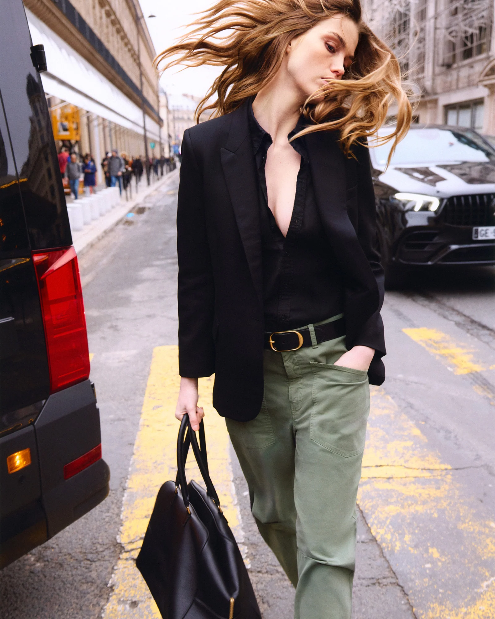 NILI LOTAN Shon Pant in Camo