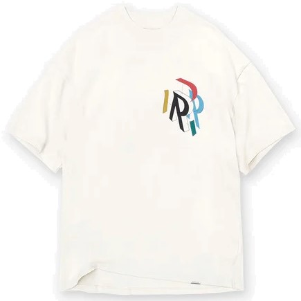 REPRESENT Initial Assembly T-Shirt in Flat White M