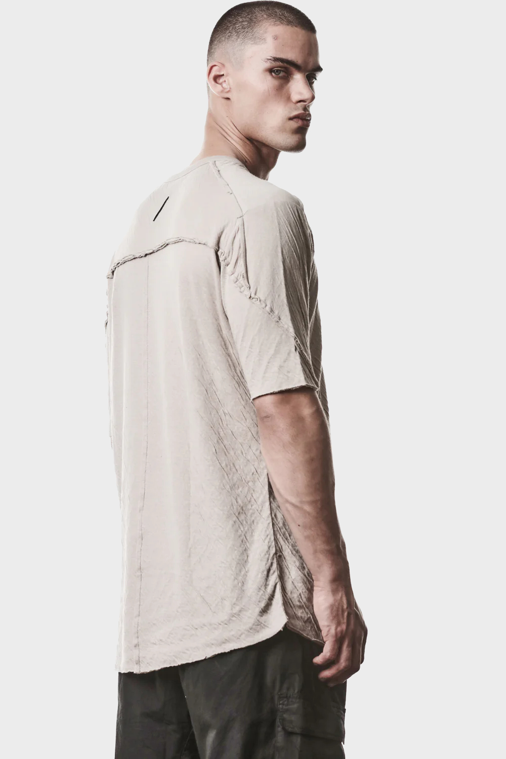 THOM KROM T-Shirt in Stone