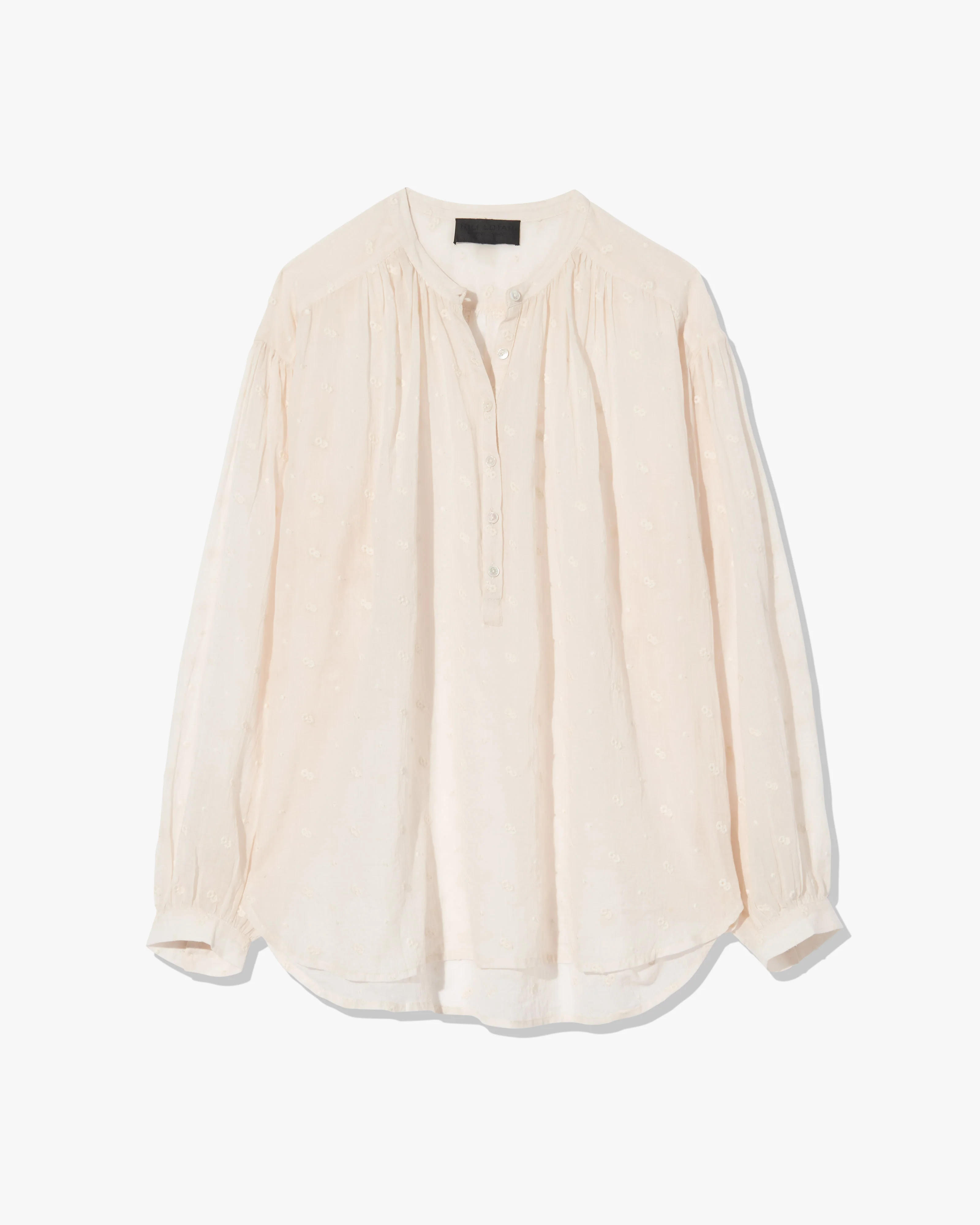 NILI LOTAN Neville Blouse in Ivory NILI LOTAN Neville Blouse in Ivory