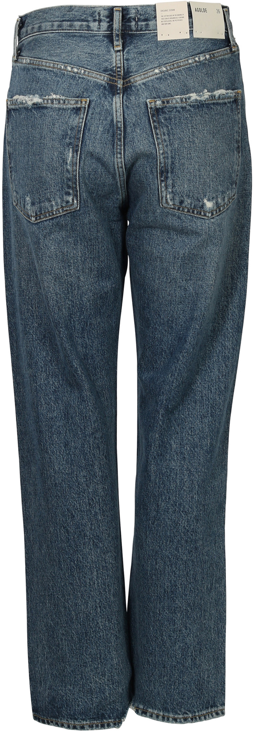 Agolde Jeans 90s Midrise Loose Fit Showcase Blue Washed W 30