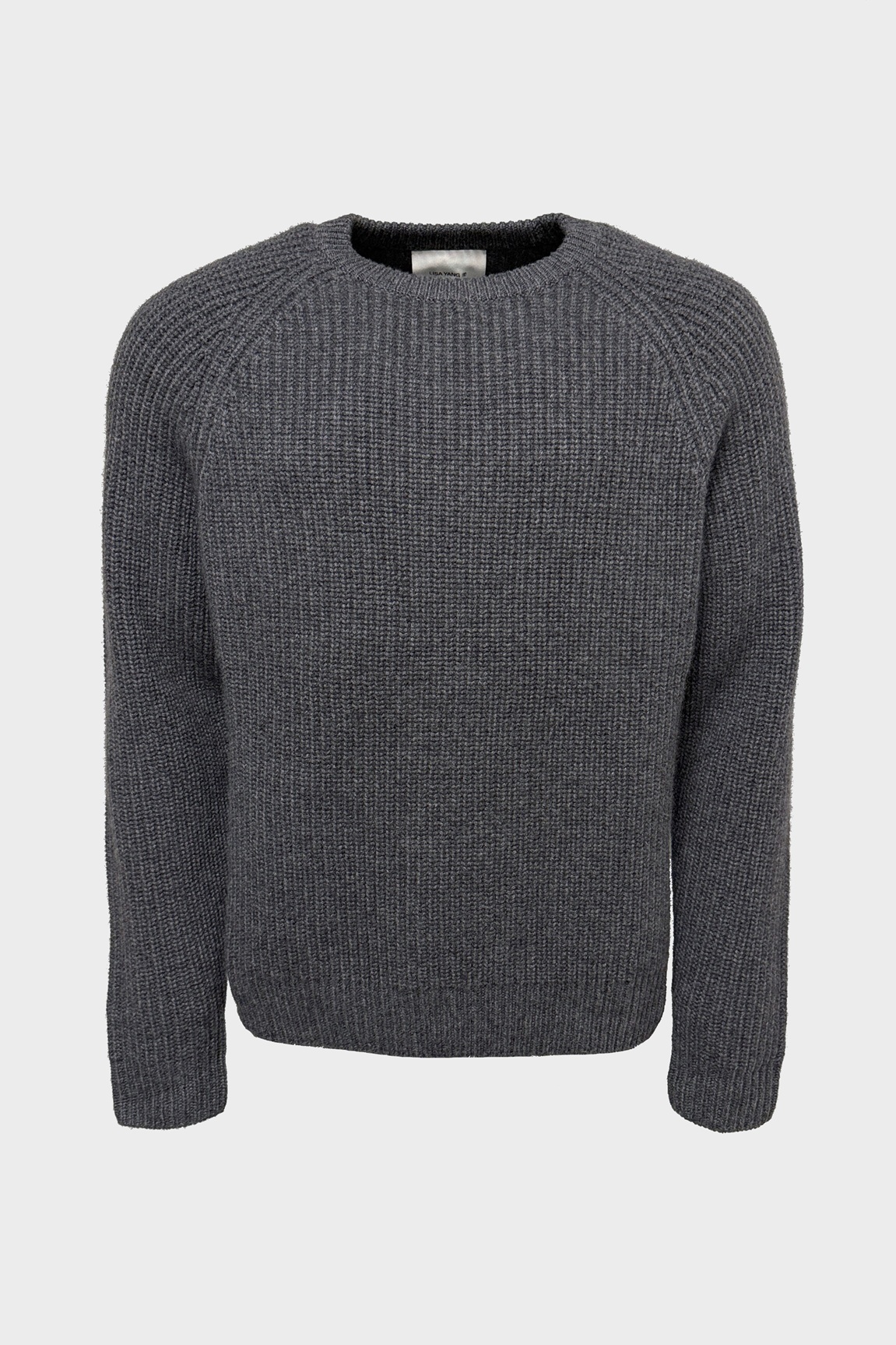 LISA YANG Soren Cashmere Sweater in Graphite