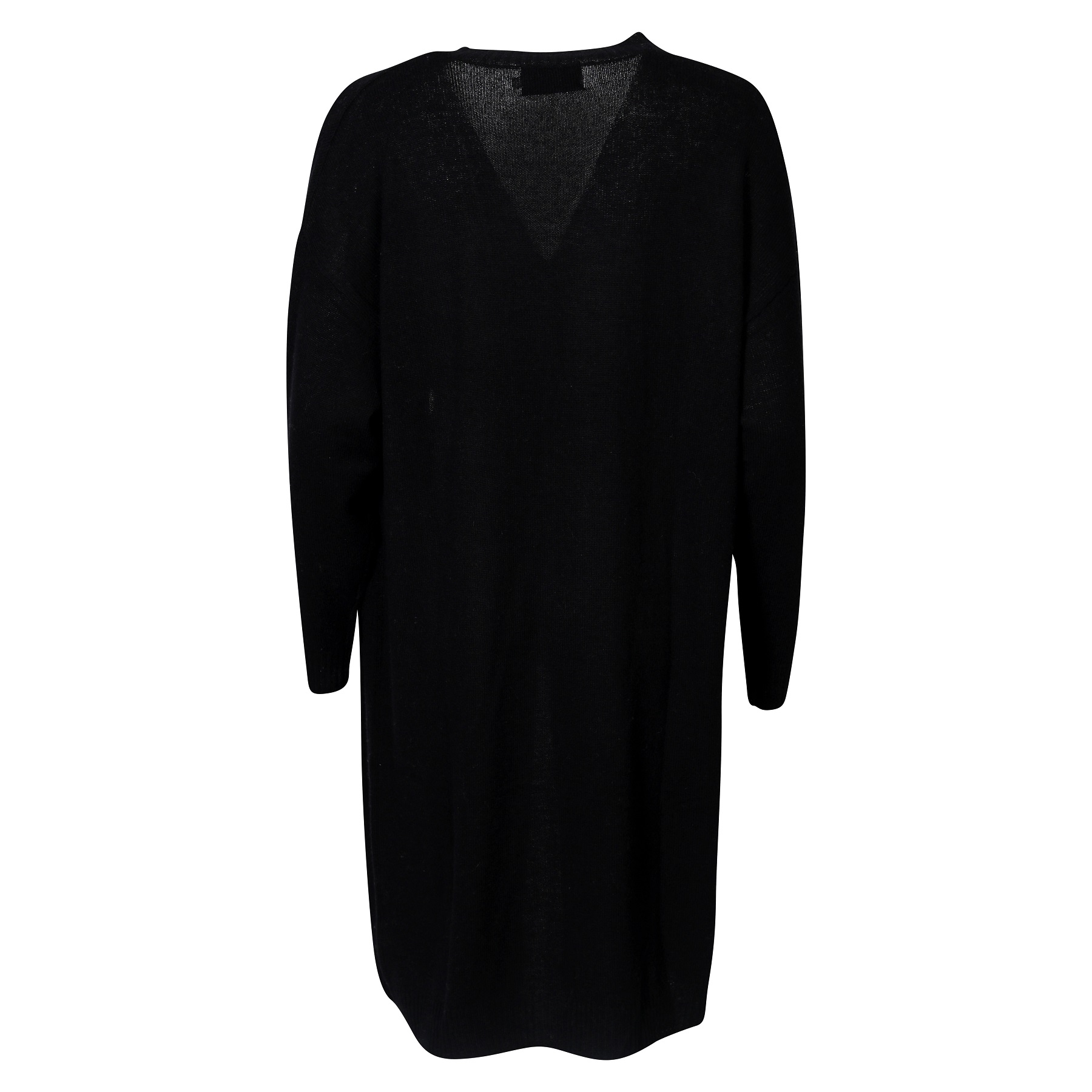 FLONA Cashmere Cardigan in Black XS