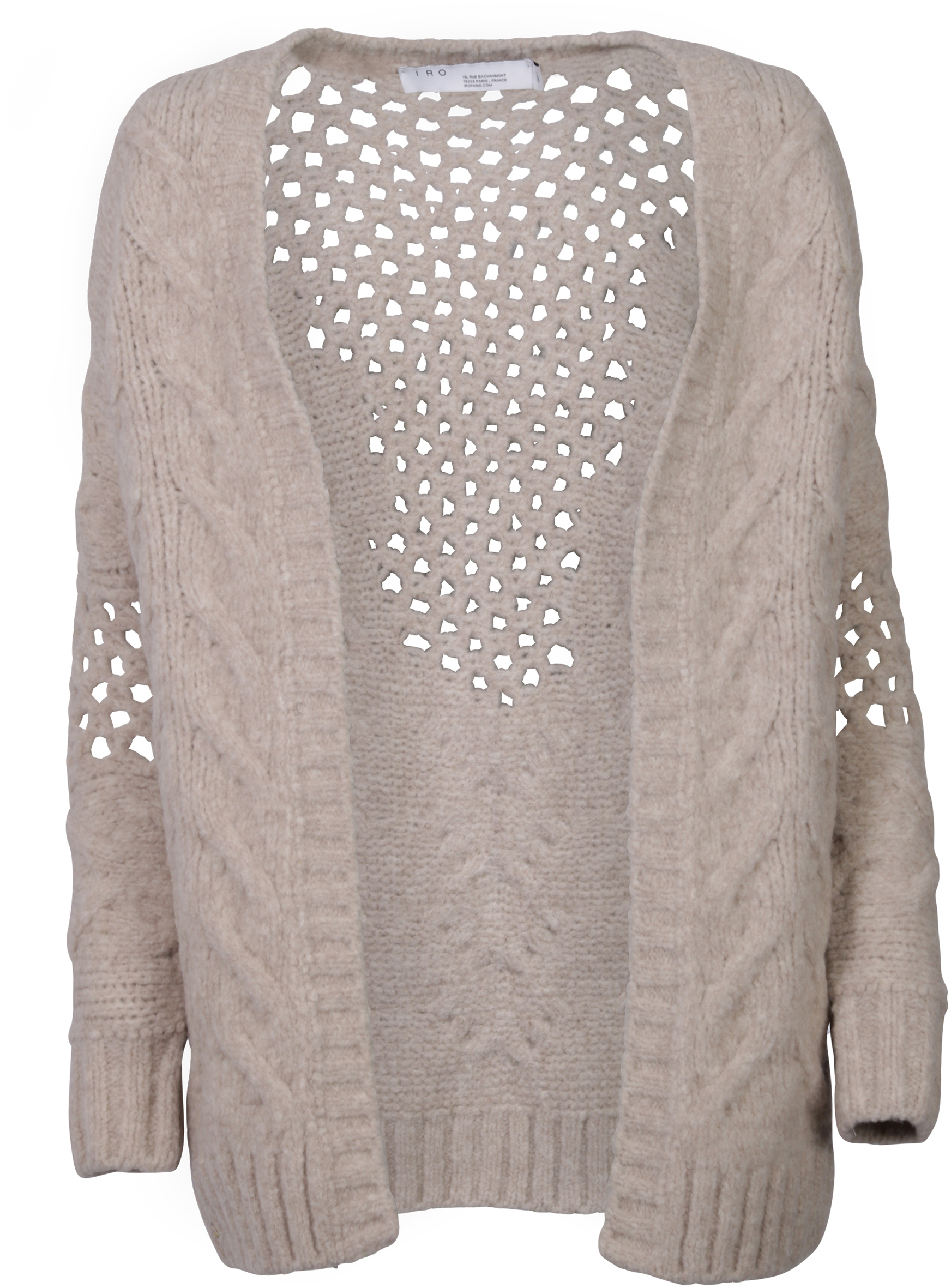 Iro Strickjacke beige