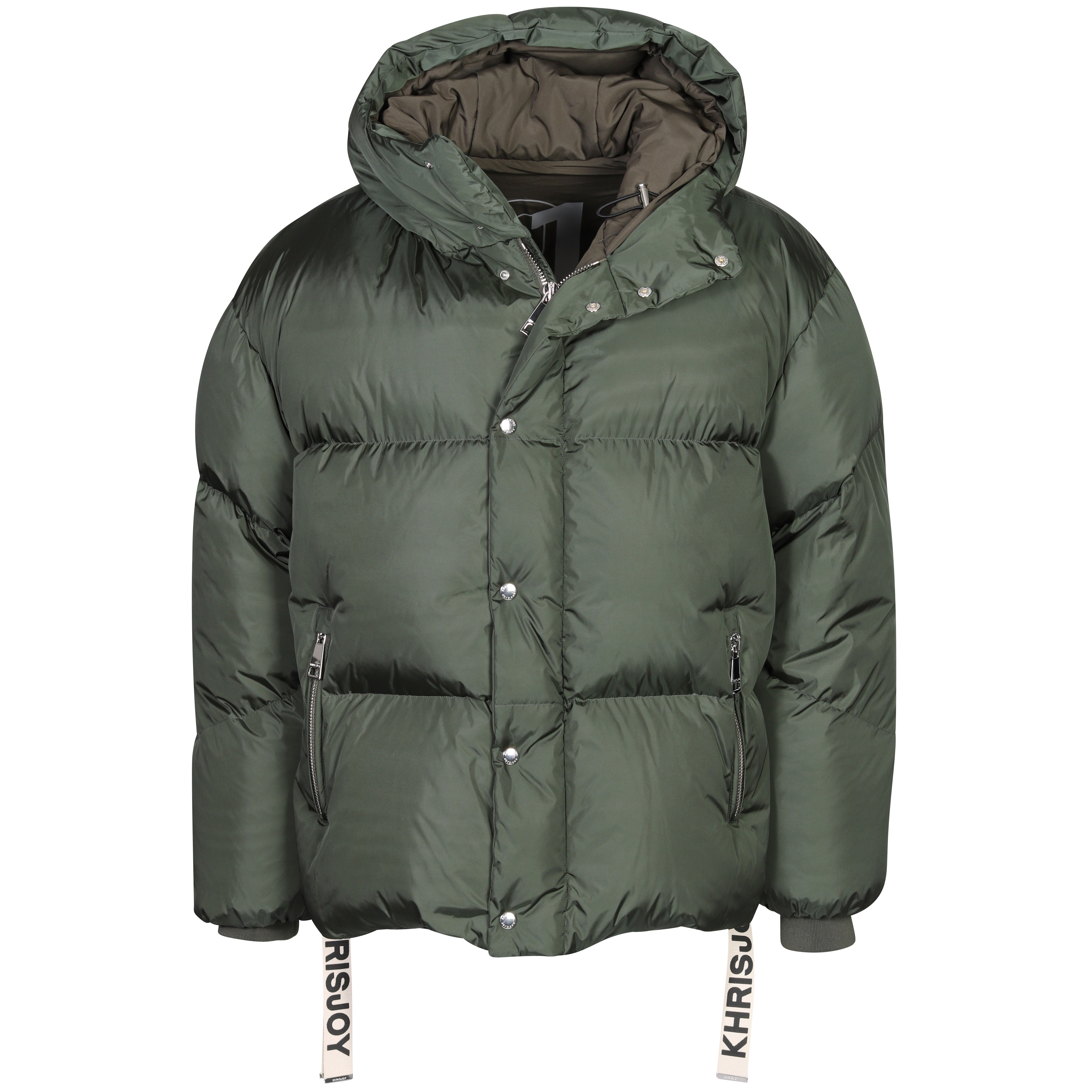 Khrisjoy Puffer Iconic Khrisman in Military Green