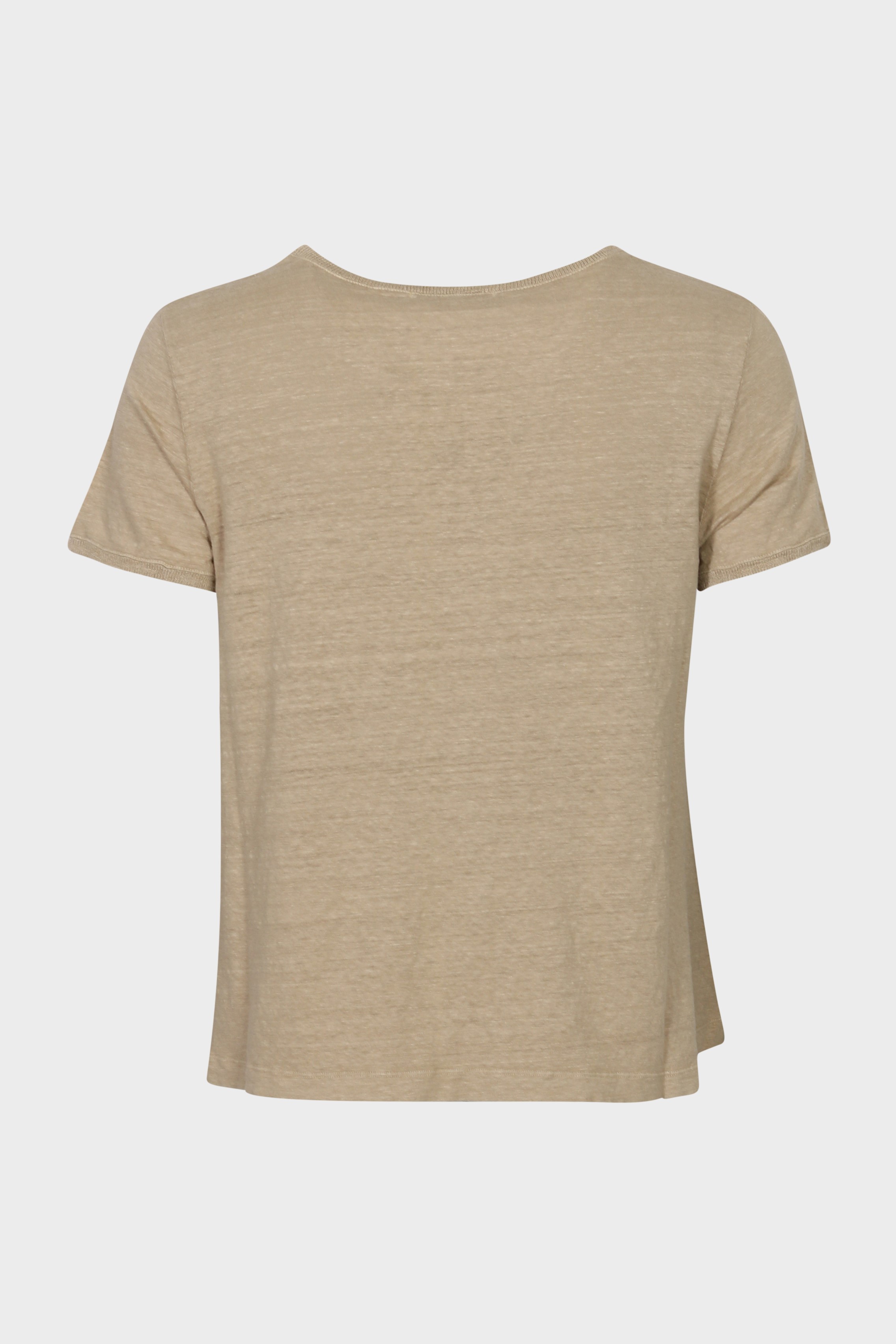 TANDEM Linen T-Shirt in Camel TANDEM Linen T-Shirt in Camel