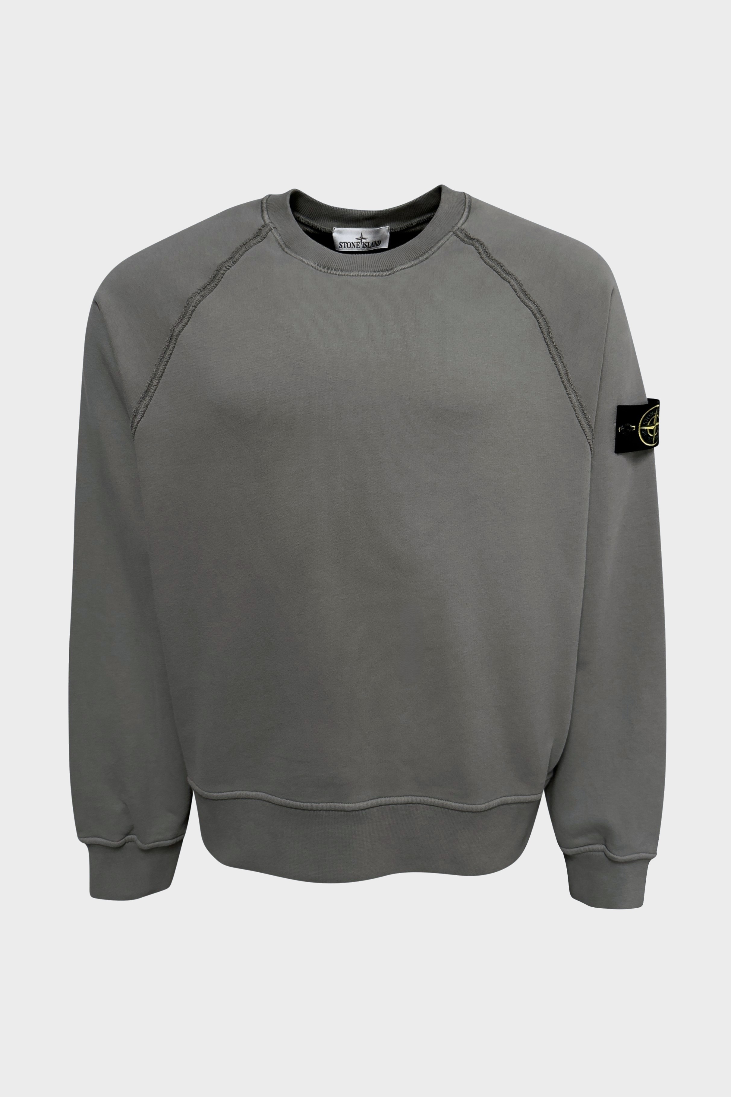 STONE ISLAND Oversized Sweatshirt in Grey