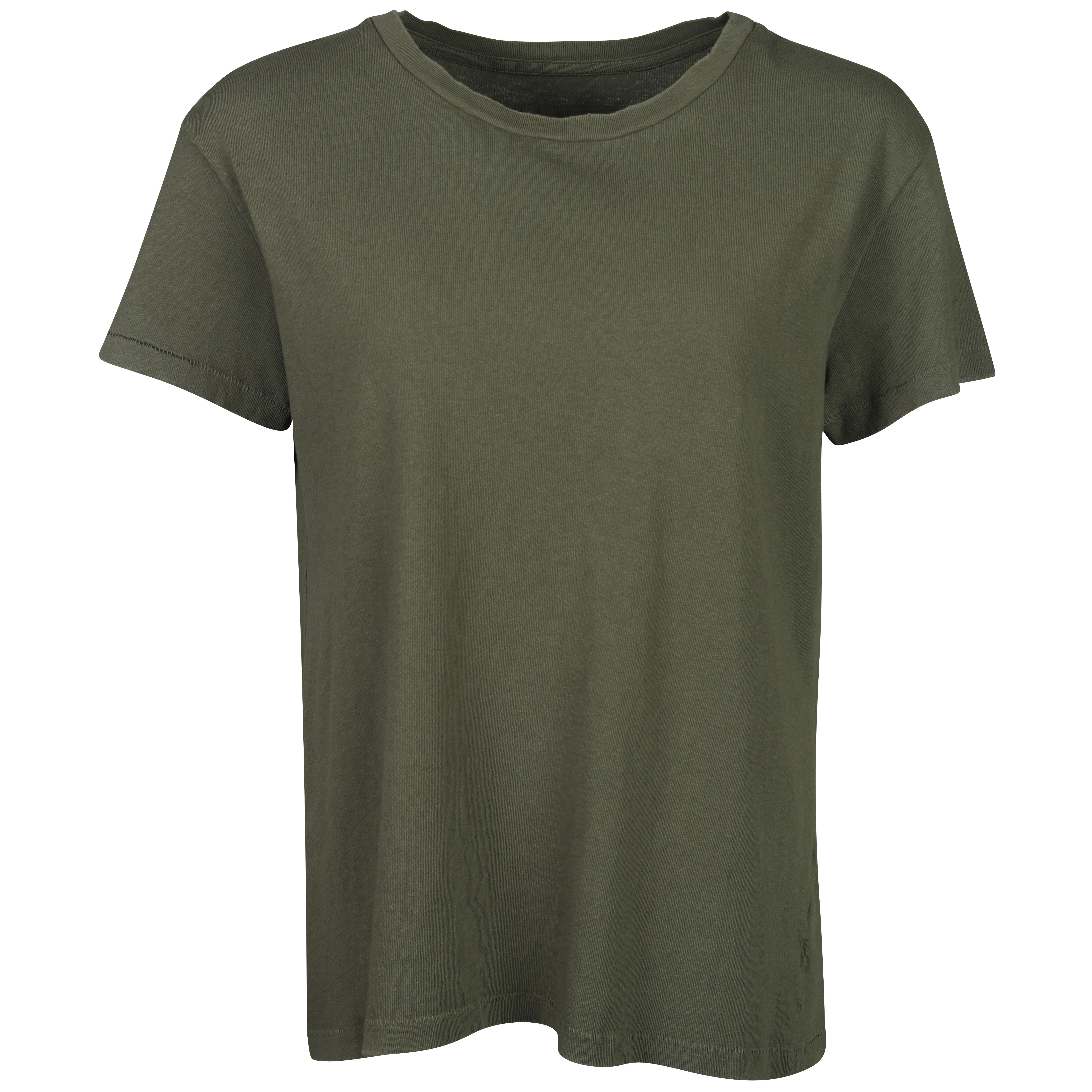 Nili Lotan Brady T-Shirt in Uniform Green
