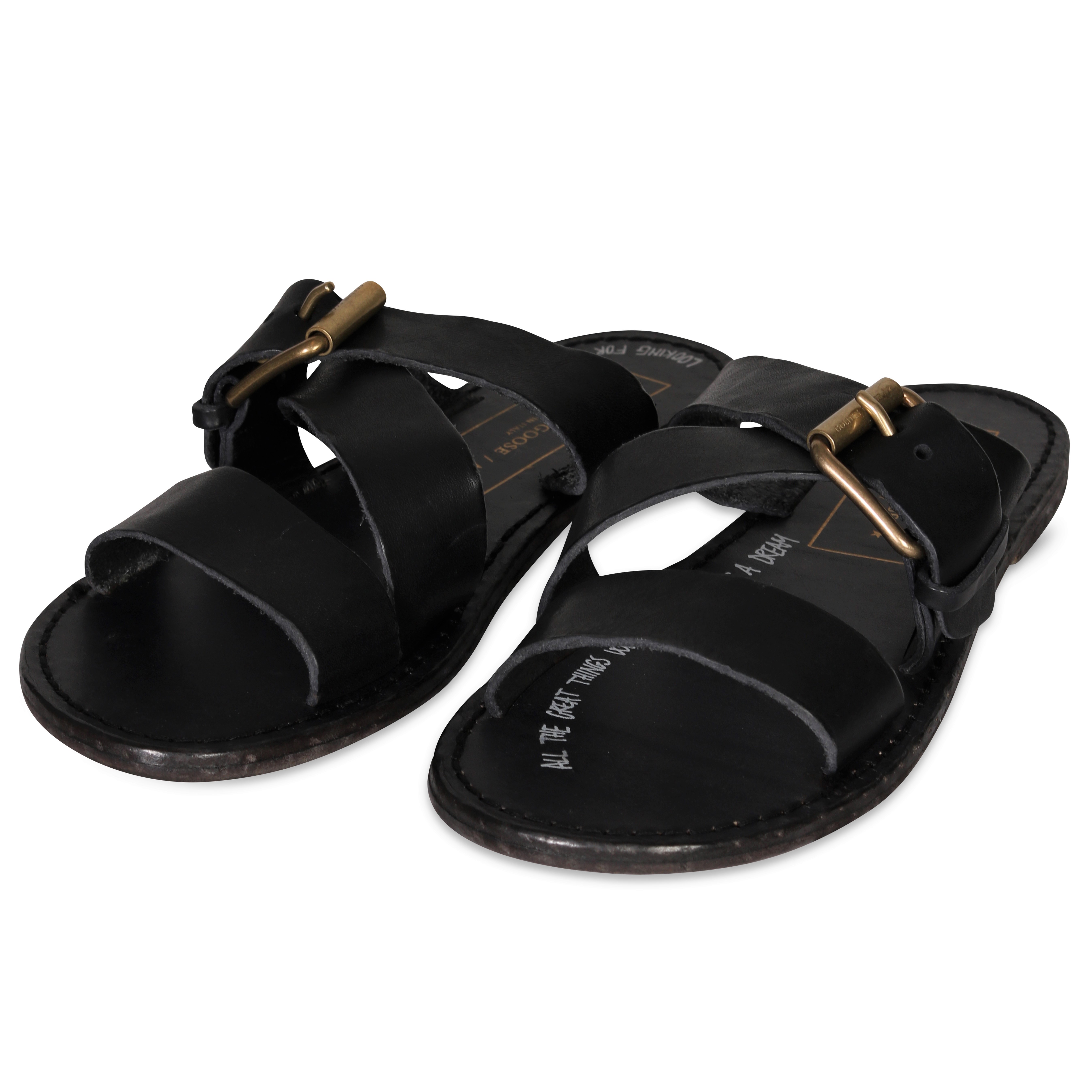 Golden Goose Sandals Margaret in Black 36