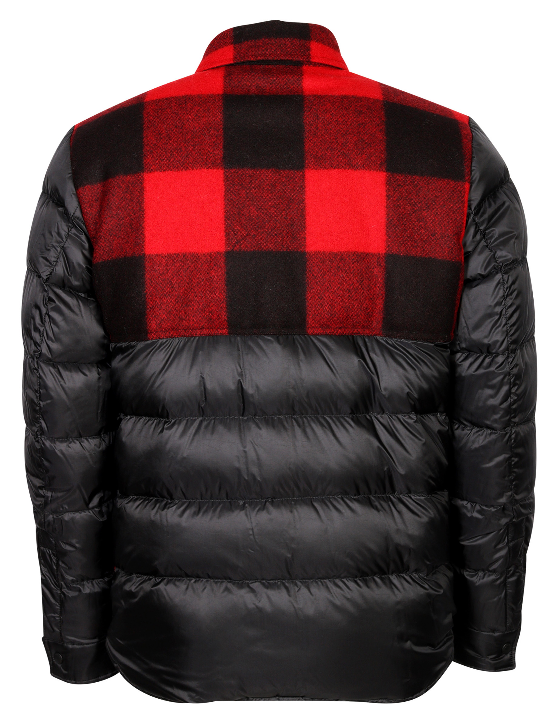 Woolrich Reversible Overshirt Rowland Red Black Check
