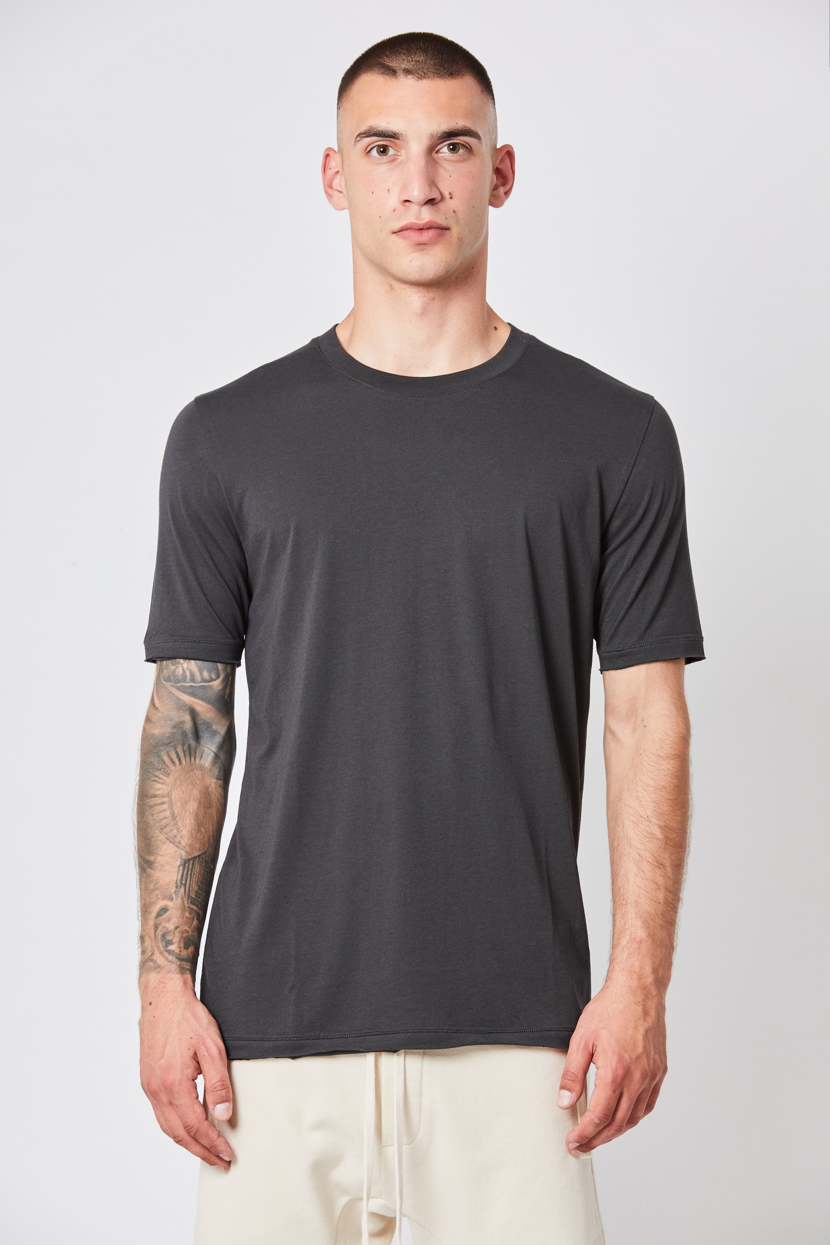Thom Krom T-Shirt in Graphite