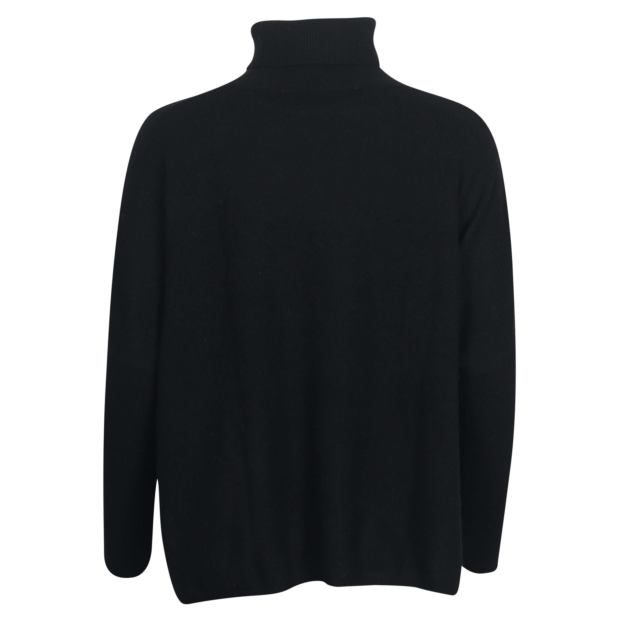 Absolut Cashmere Oversized Turtle Neck Sweater Clara in Black M