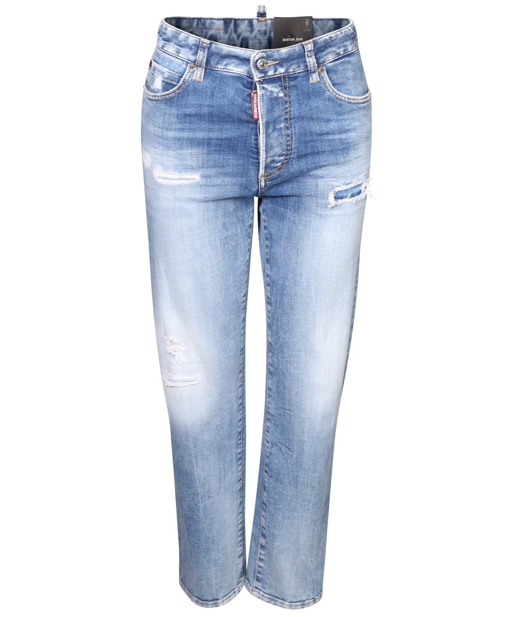 DSQUARED2 Boston Jeans in Washed Light Blue