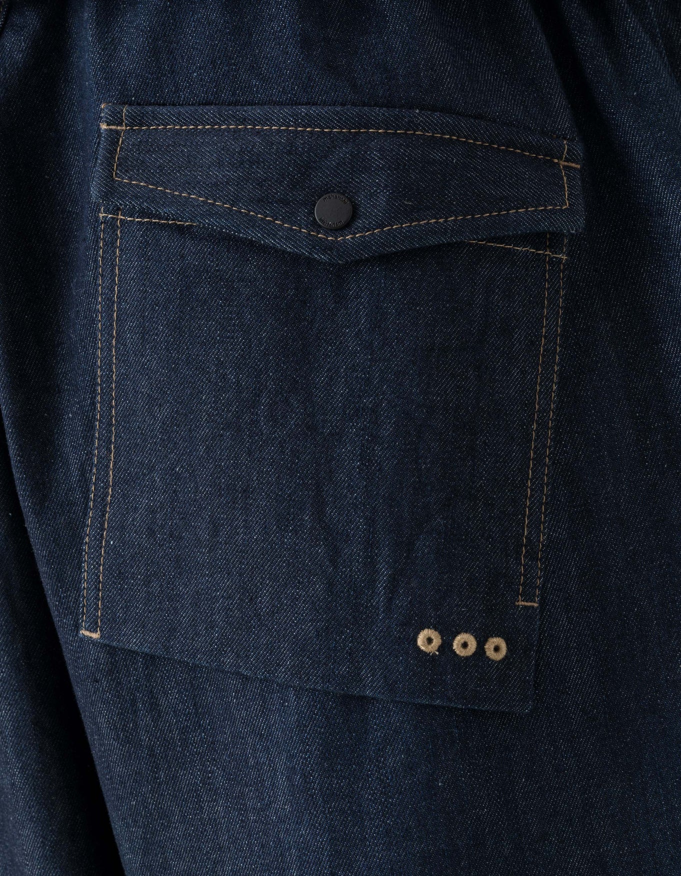MAHARISHI 7700 Light Denim Loose Snopants® in Indigo
