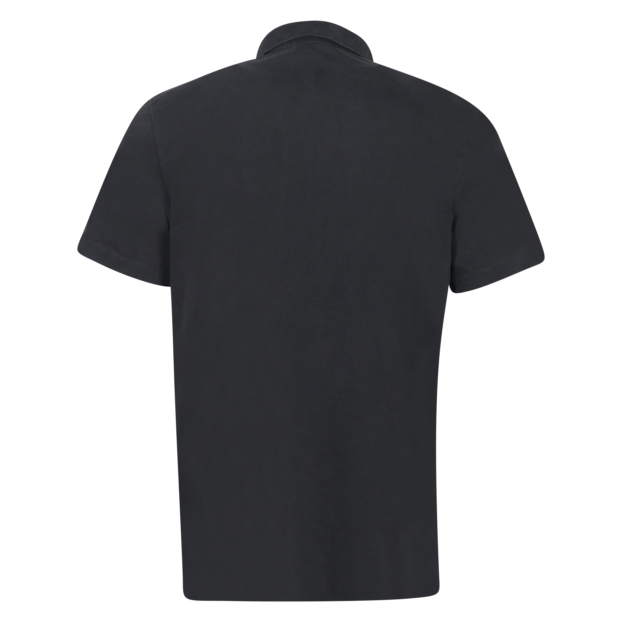 JAMES PERSE Revised Standard Polo in Carbon 2XL/5