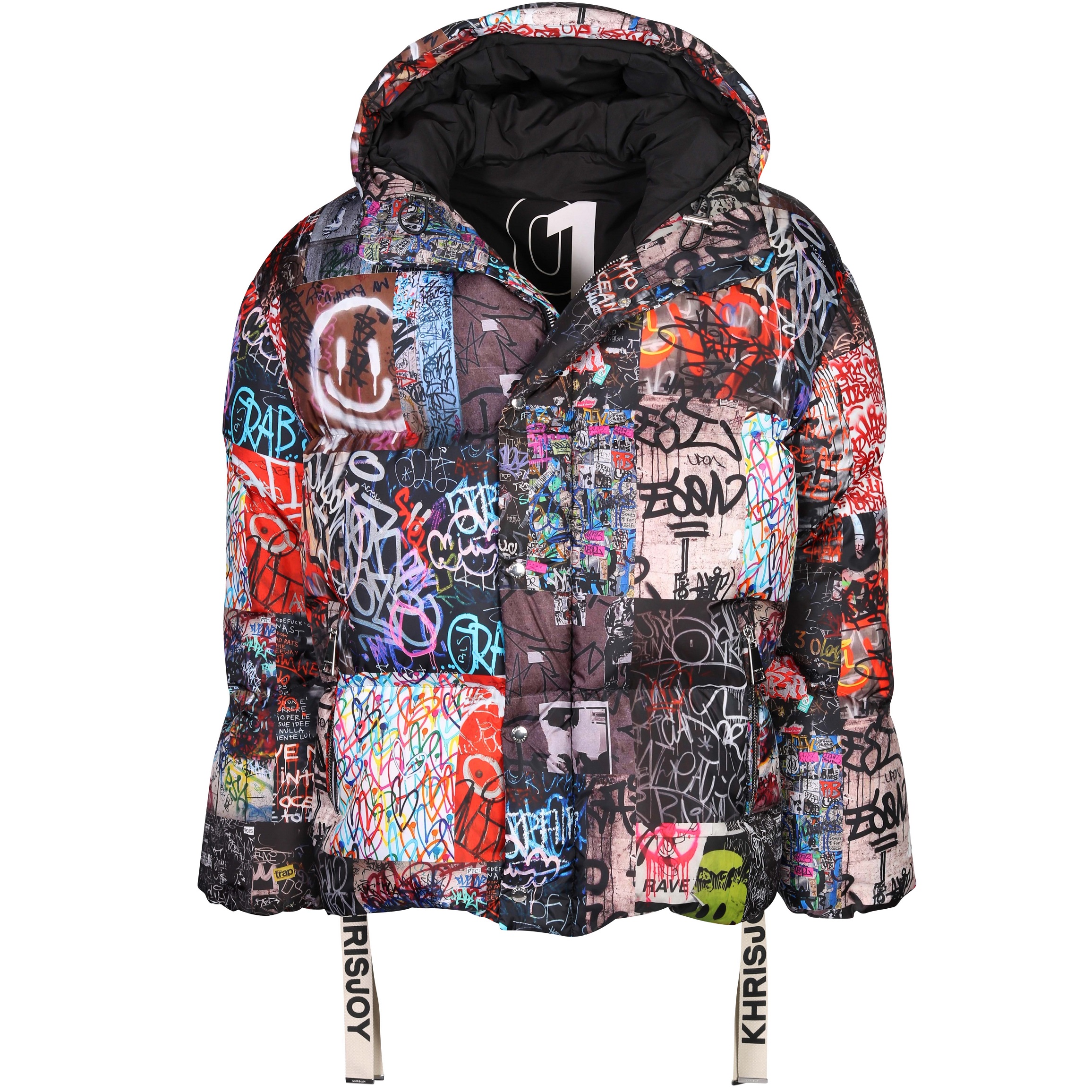 Khrisjoy Puffer Khrisman Graffiti in Multicolor