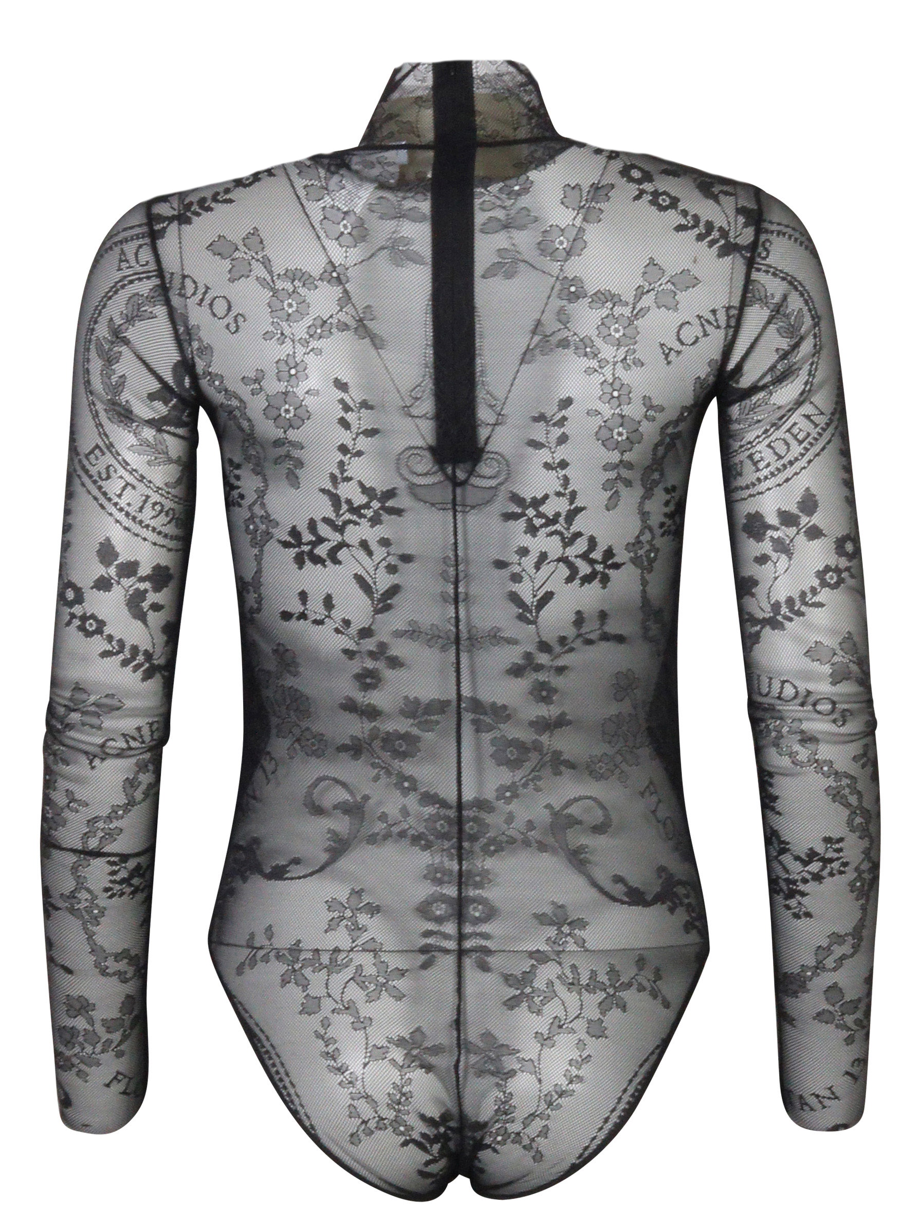 Acne Studios Body Emargareta Black Lace