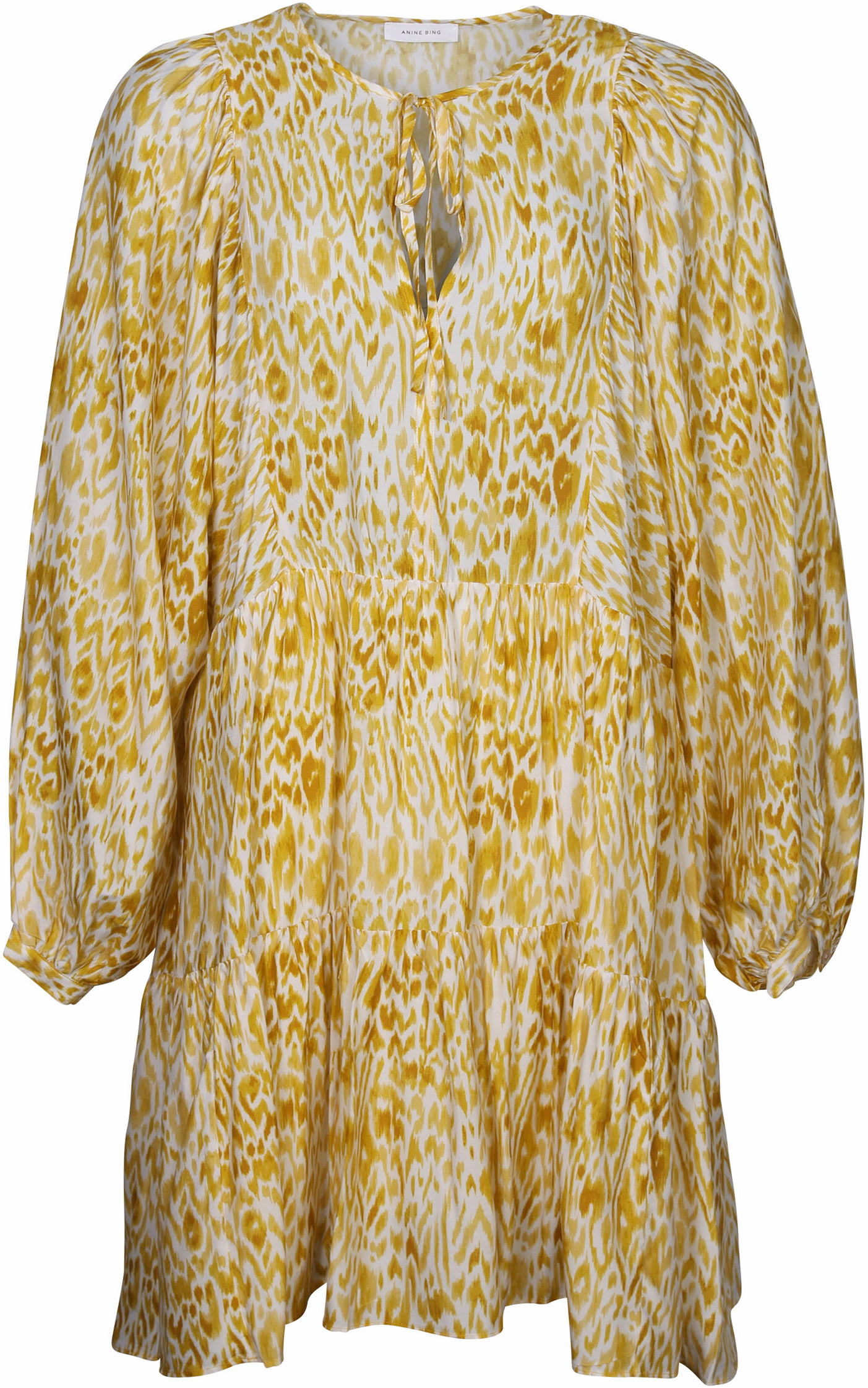 Anine Bing Viscose Madison Dress Mixed Leo