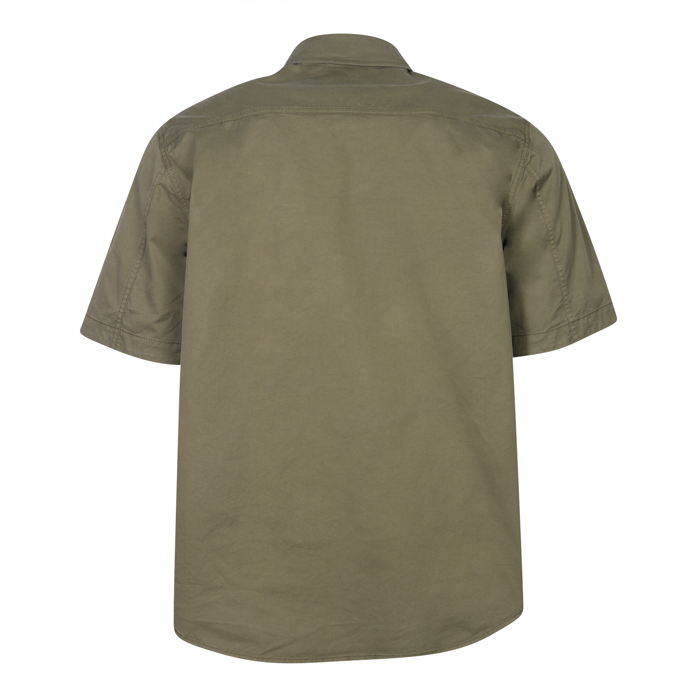 Stone Island Short Sleeve Overshirt Olive
