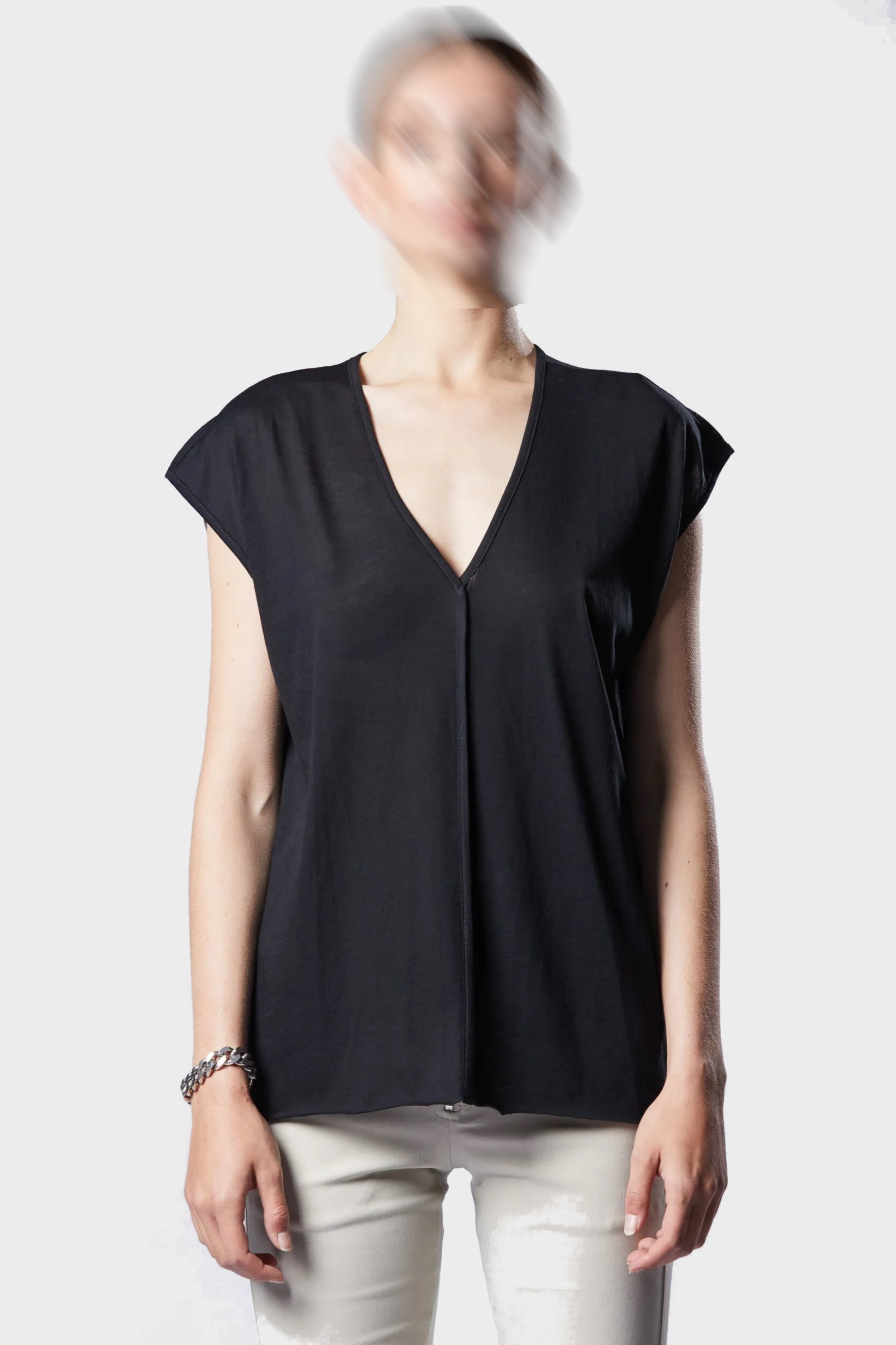 THOM KROM T-Shirt in Black S